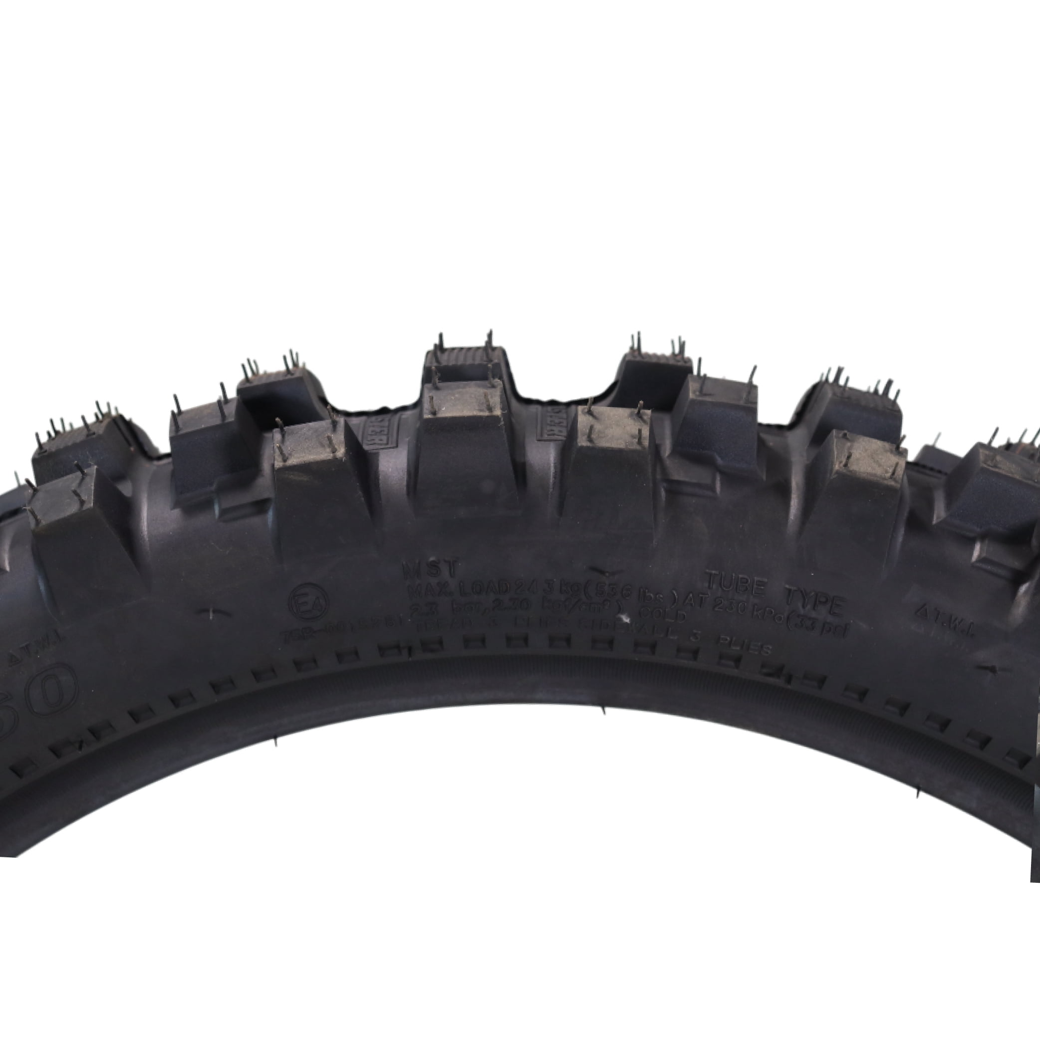 Kenda Trakmaster K760 Rear Motorcycle Tire (Black, 100/100-18) l1ez9