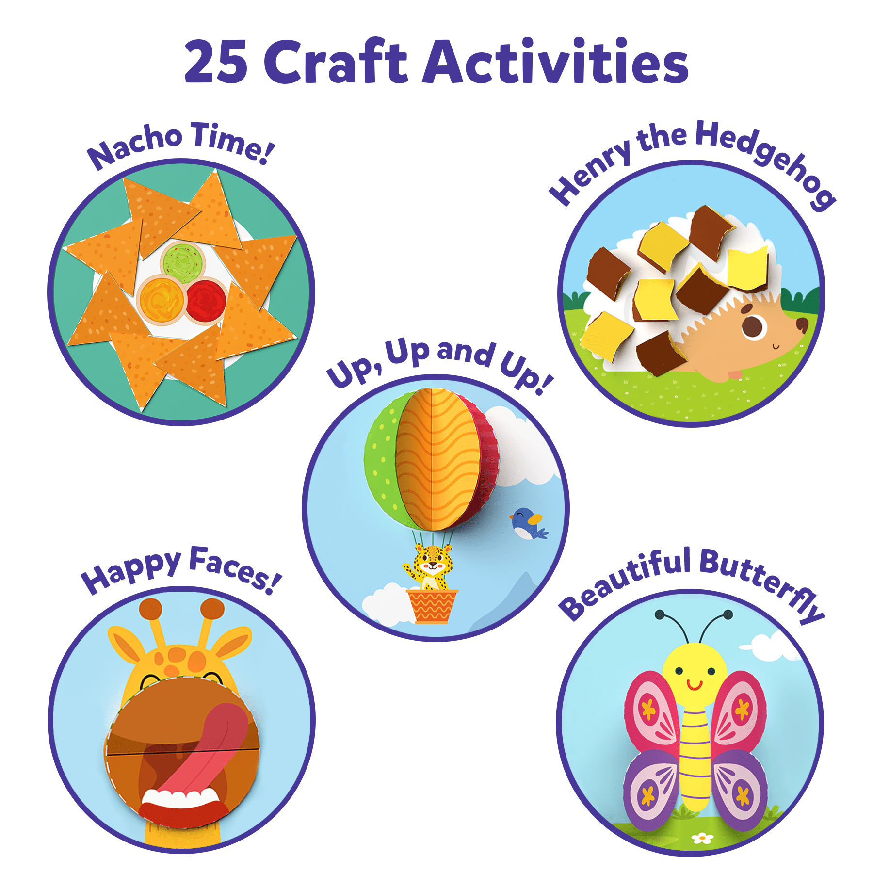 Skillmatics Snip, Snip! Scissor Skills Activity Book and Craft Kit (25 Activities, 2 Child-Safe Scissors, 1 Glue Stick) fiqiy