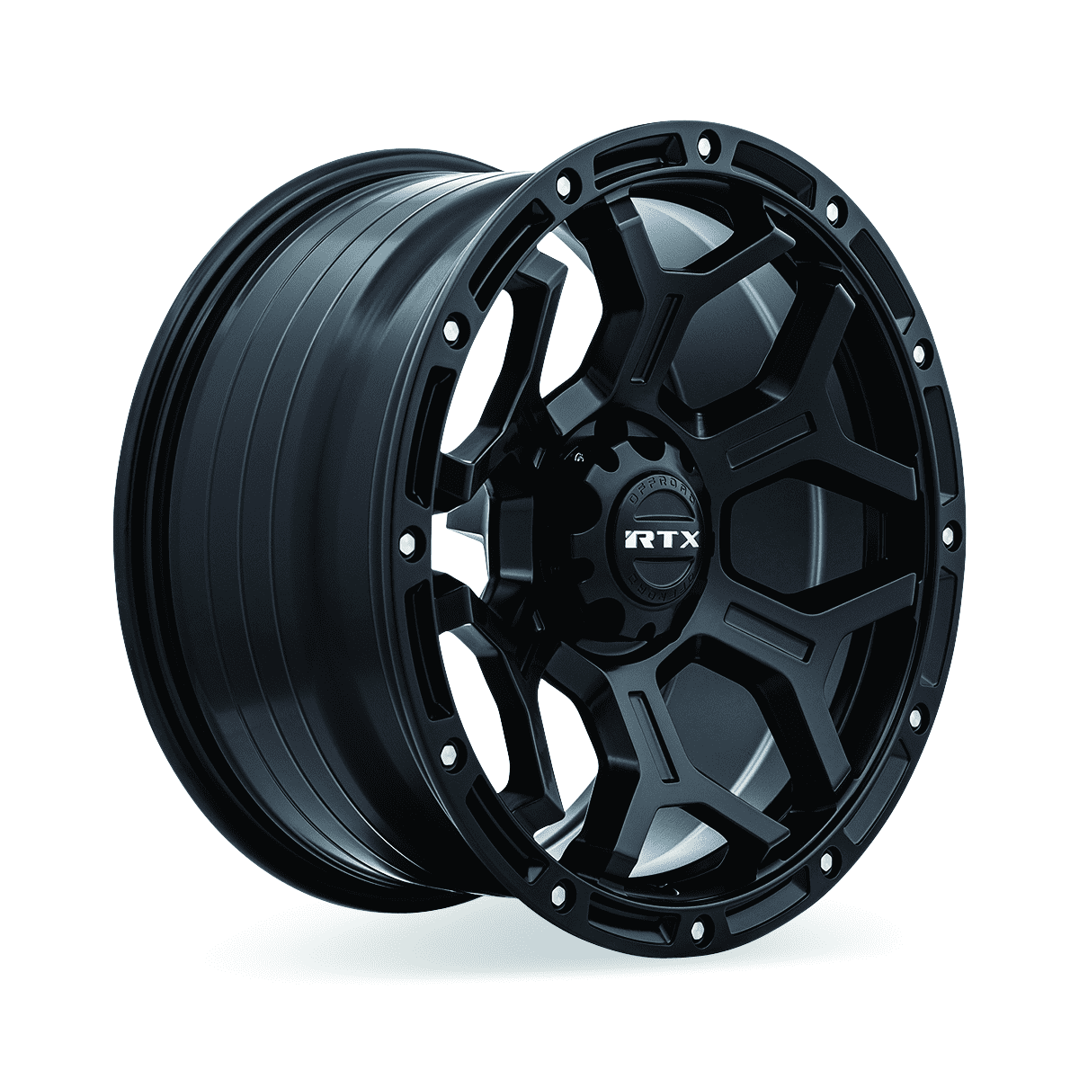 RTX Goliath Off-Road Wheel (Satin Black Milled, 20x9 in, 6x135 Bolt Pattern) d88wp