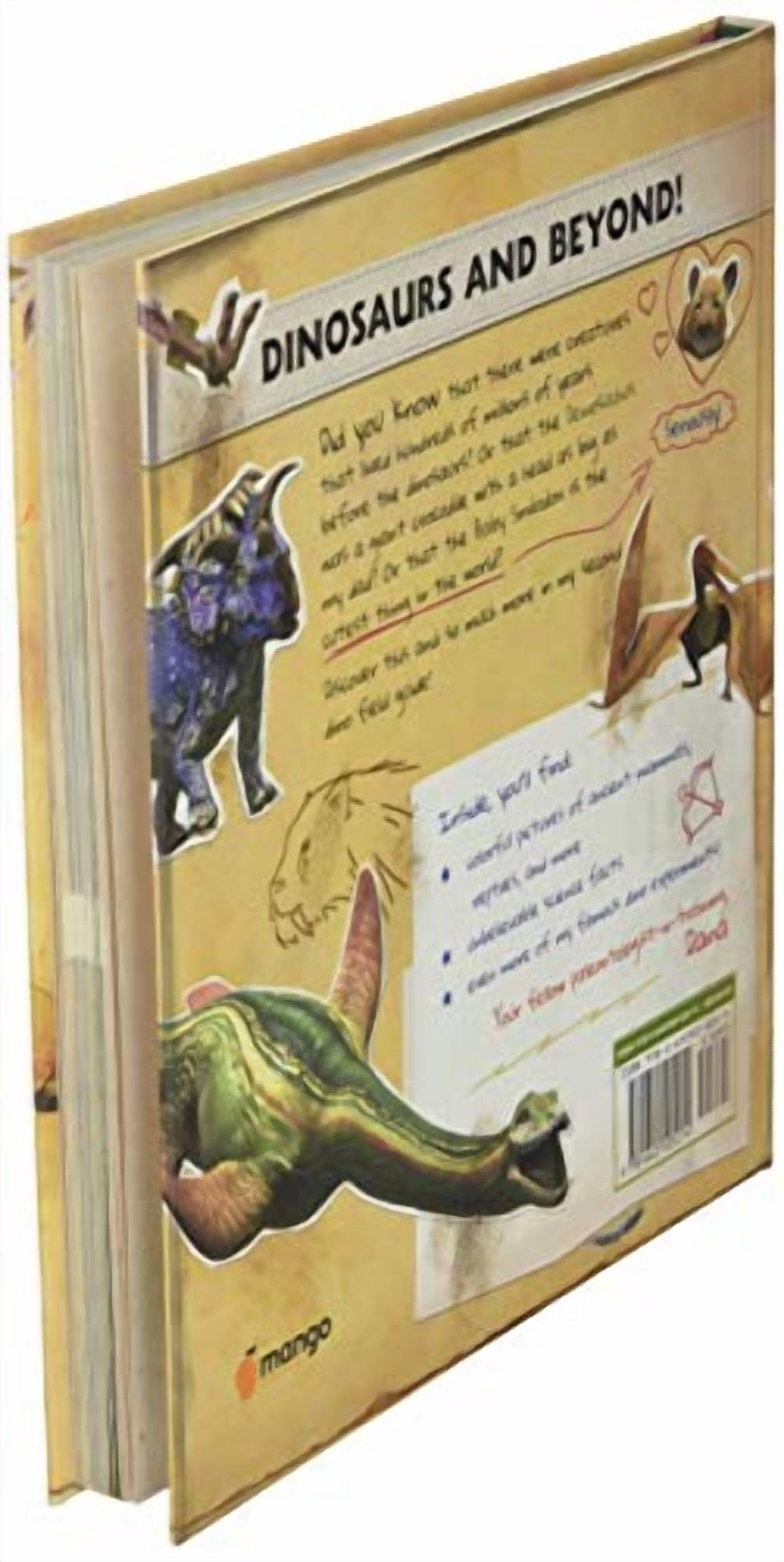 J J Johnson Dino Dana Dino Field Guide: Pterosaurs and Other Prehistoric Creatures (Hardcover, 230 Pages) yn0mm