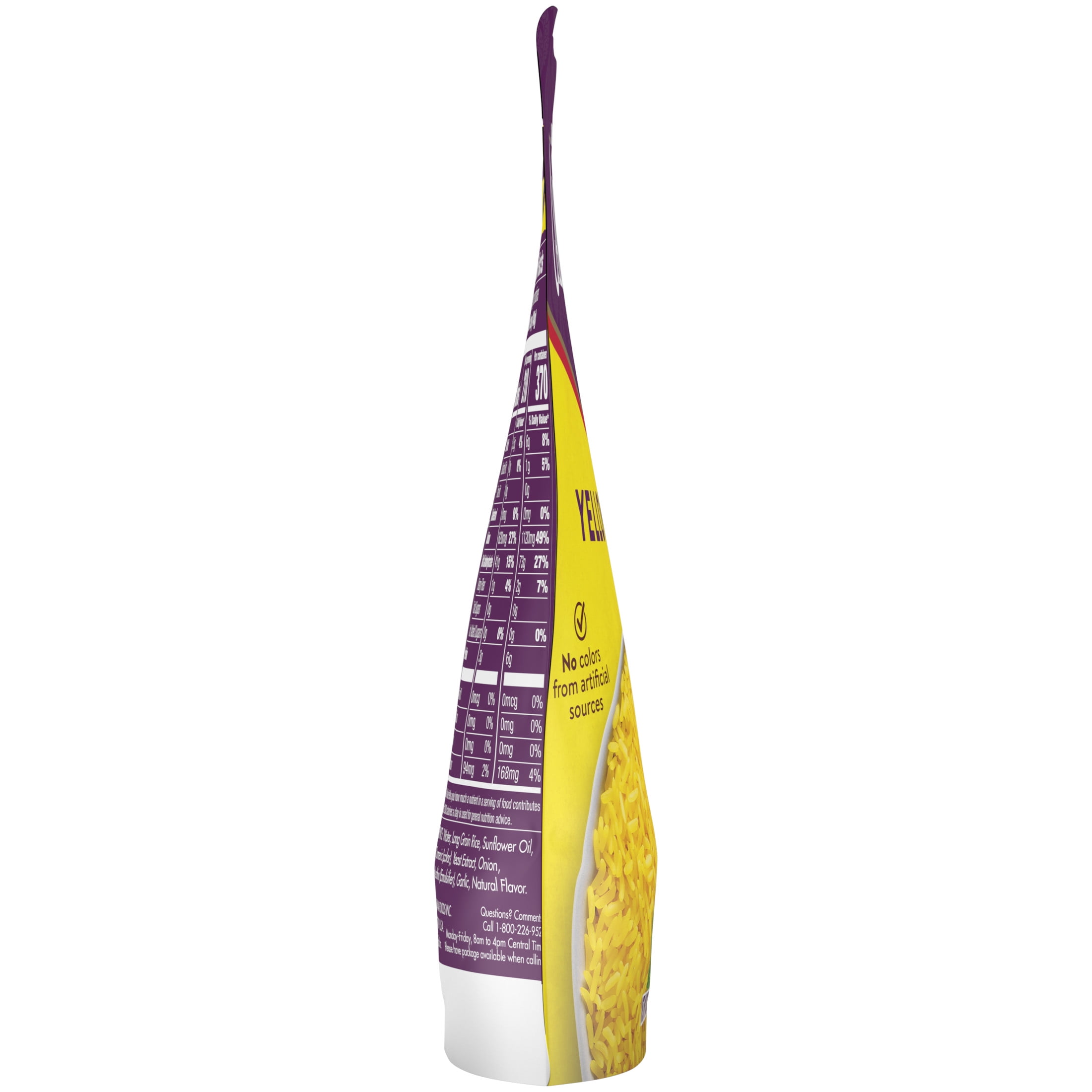 Carolina Ready-to-Eat Yellow Rice, Microwavable Gluten Free Side Dish (Yellow, 8.8 oz) wwp3s