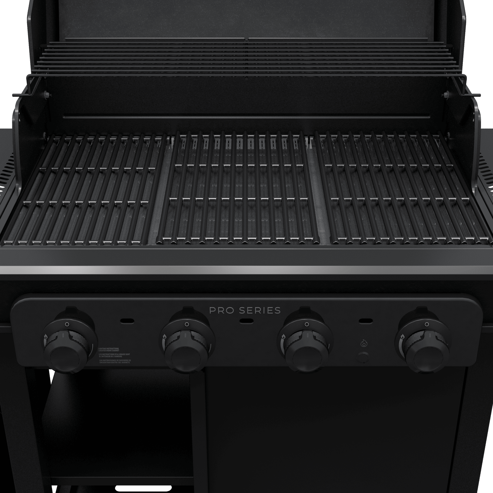 Charbroil Pro Series 4-Burner Gas Grill and Griddle (Black, 535 sq in) tmz0p