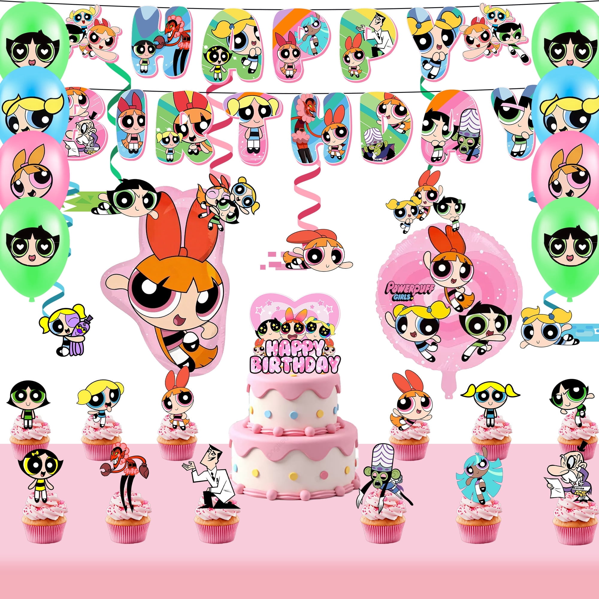 Partebloon Birthday Party Decorations Set (35 Piece Party Supplies Kit) rv1yt