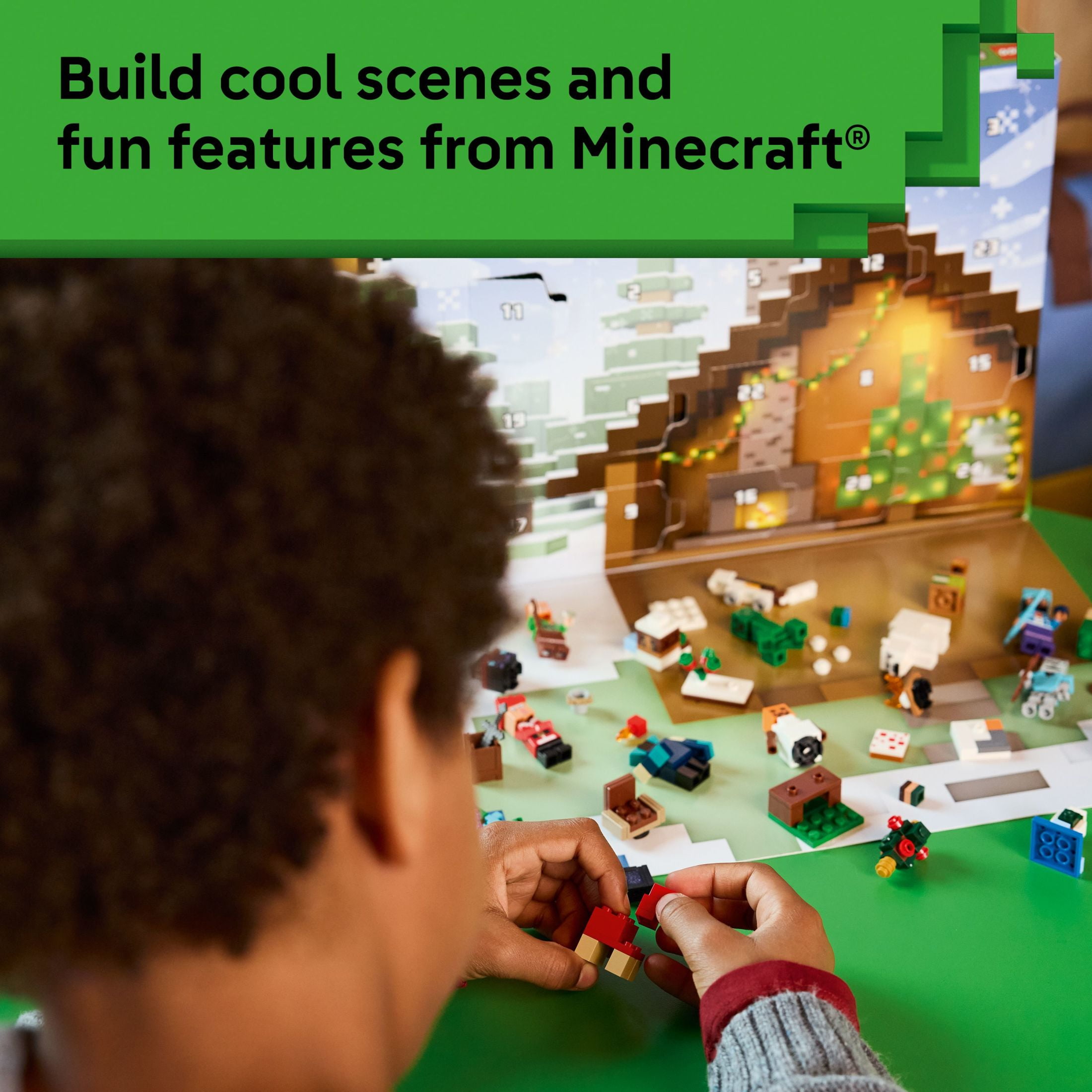 LEGO Minecraft Advent Calendar 2025 Building Toy Set (300 Pieces) to047