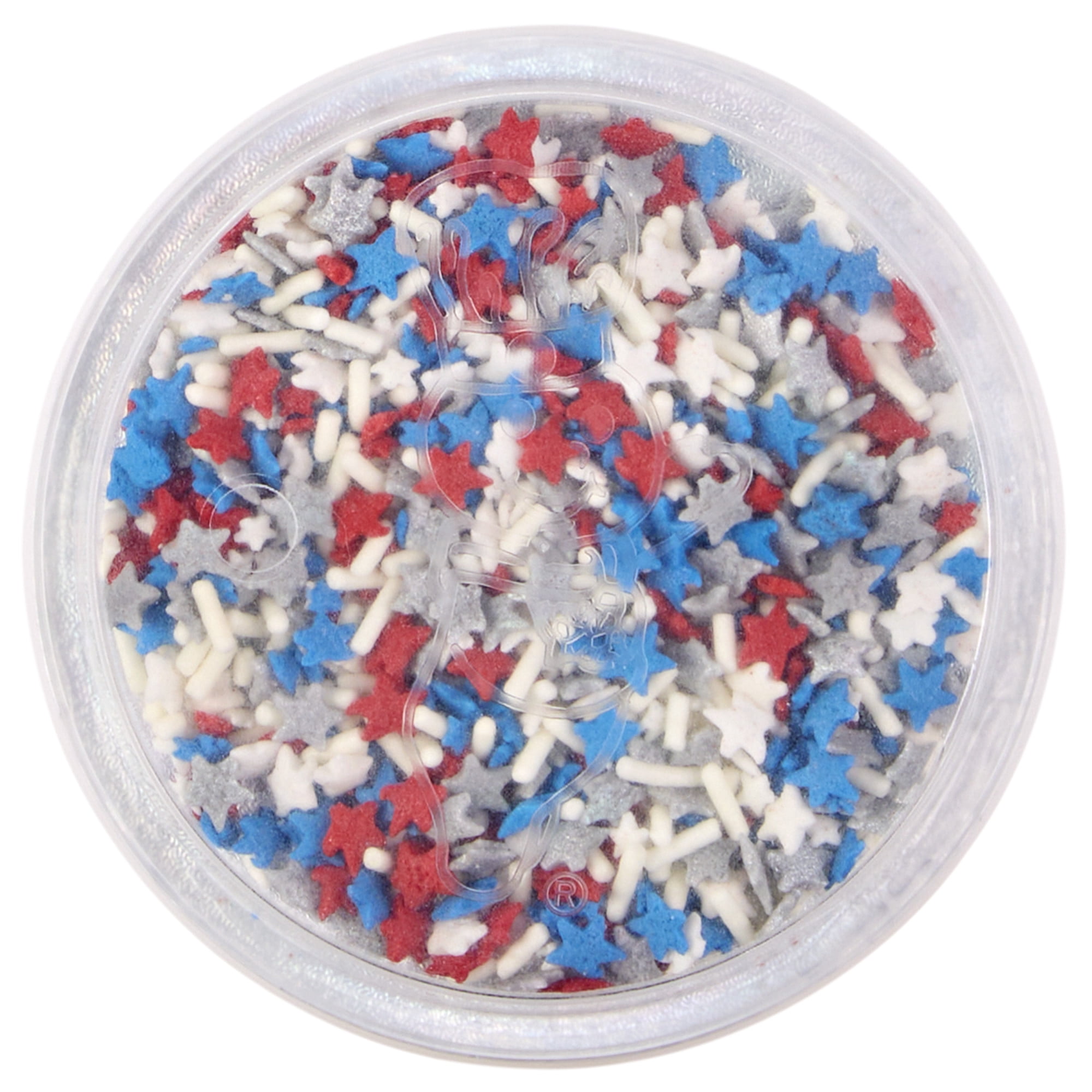 Pillsbury Funfetti Stars and Stripes Vanilla Frosting with Sprinkles (Blue, 15.6 oz) nmtoo
