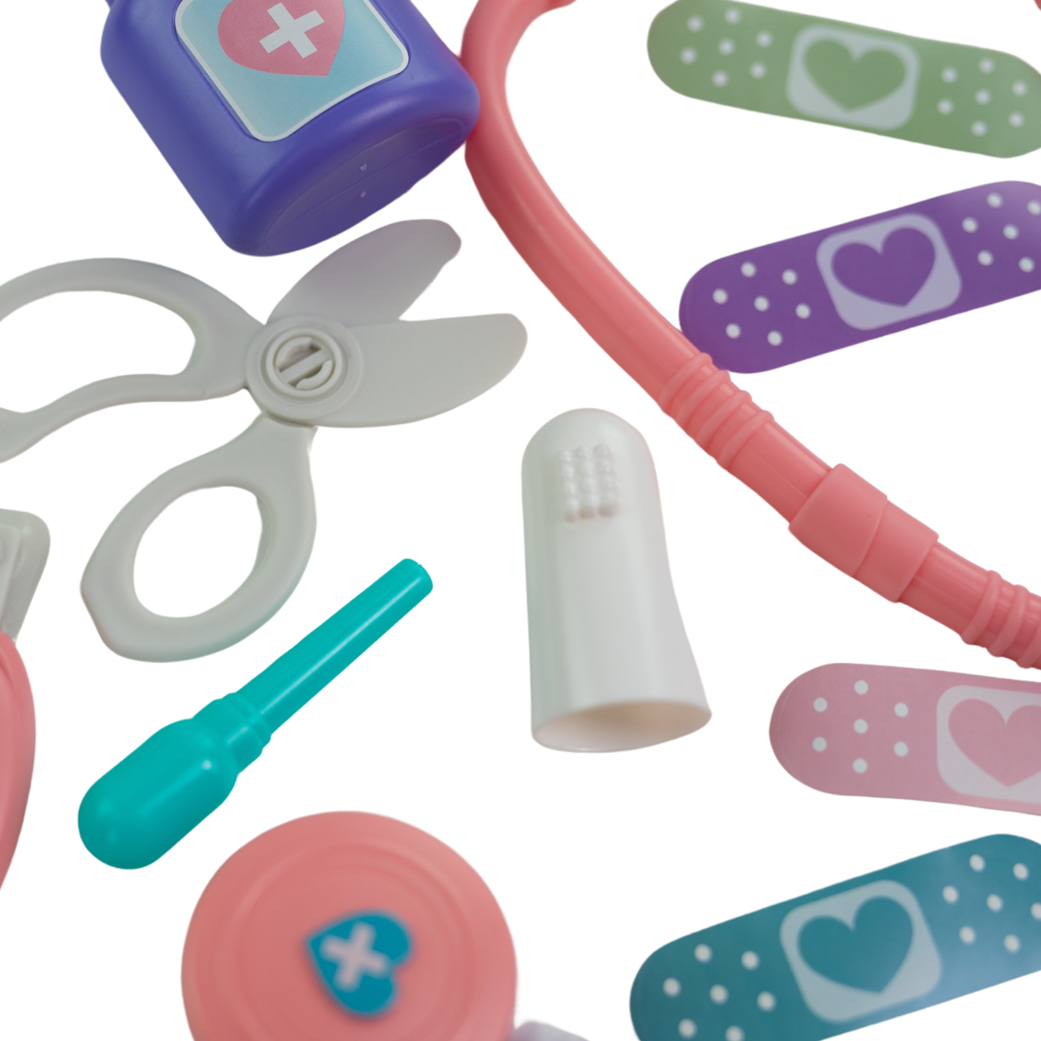 My Sweet Love Doctor Kit for Baby Dolls, Interactive Pretend Play Medical Set (Multicolor, 16 Pieces) neza3