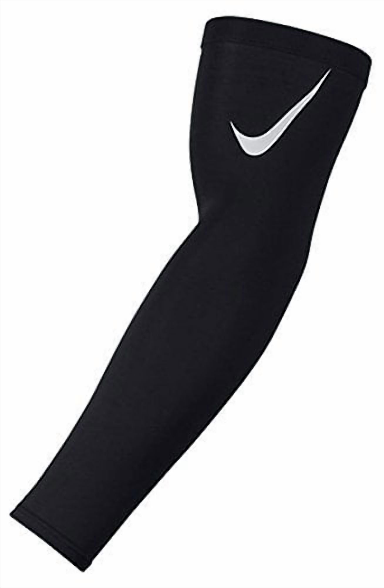 Nike Dri-FIT Athletic Compression Arm Sleeves (Black, L/XL, 2 Count) 3x6lj