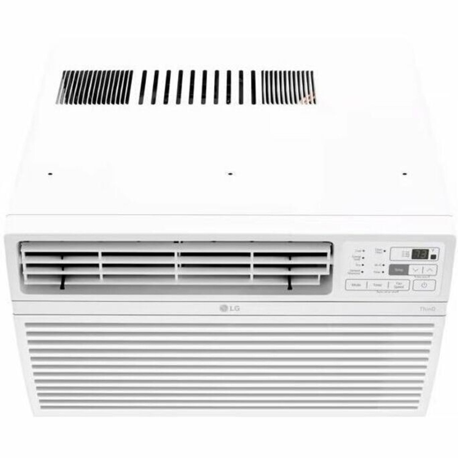 LG 8,000 BTU Window-Mounted Air Conditioner with Wi-Fi Control (White, 350 sq ft) cqpq7