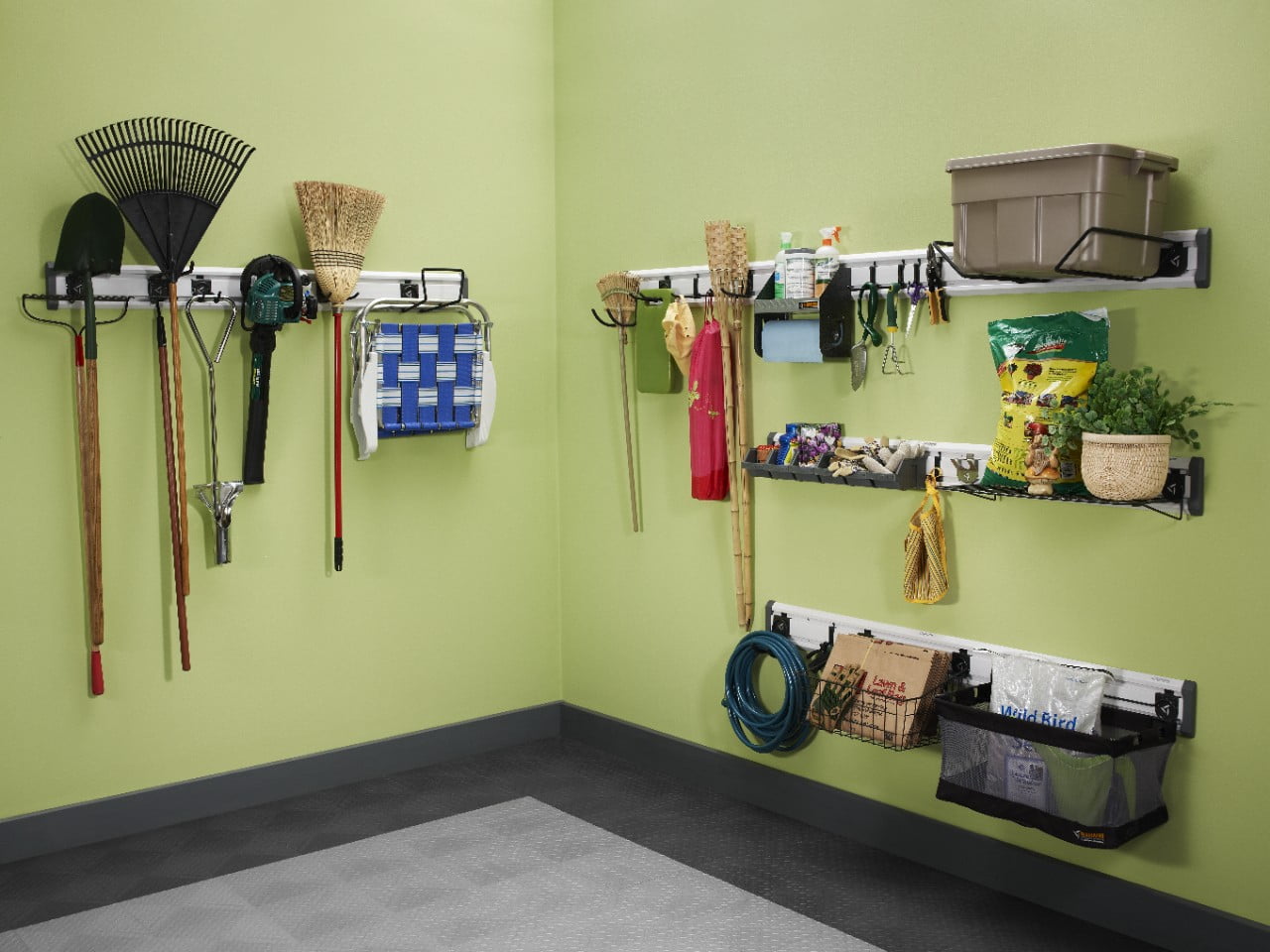 Gladiator Clean-Up Caddy Heavy-Duty Garage Storage Organizer (12 in W x 12.375 in H x 6 in D) etz7a