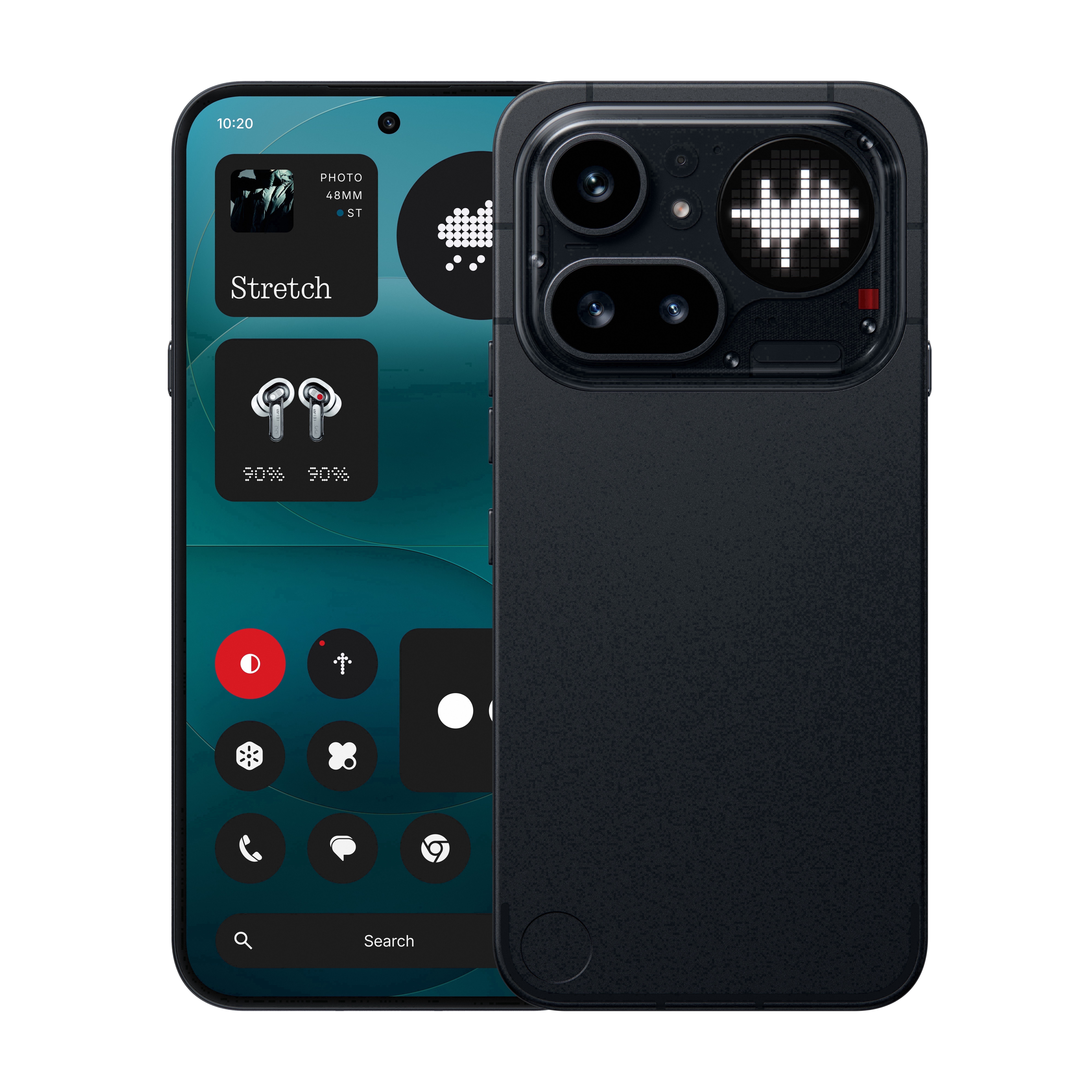 Nothing Phone (4a) Pro Unlocked Android 16 Smartphone, Triple-Lens Camera, 144Hz AMOLED Display, 5G Performance (Black, 8GB RAM, 128GB Storage) gc3s1