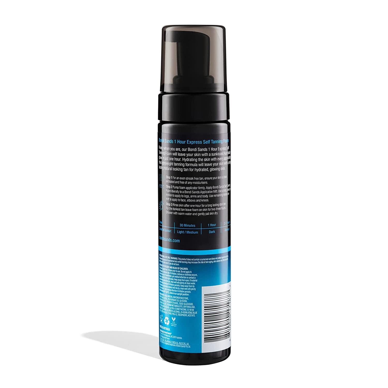 Bondi Sands Self Tanning Foam Express Bronzing Mousse (Dark, 6.76 oz) 1r4eb