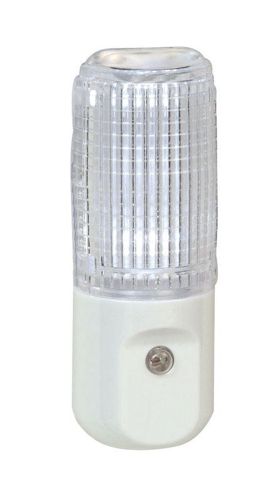 Feit Electric LED Night Light with Dusk to Dawn Sensor (White, 2 Pack) 7dxan