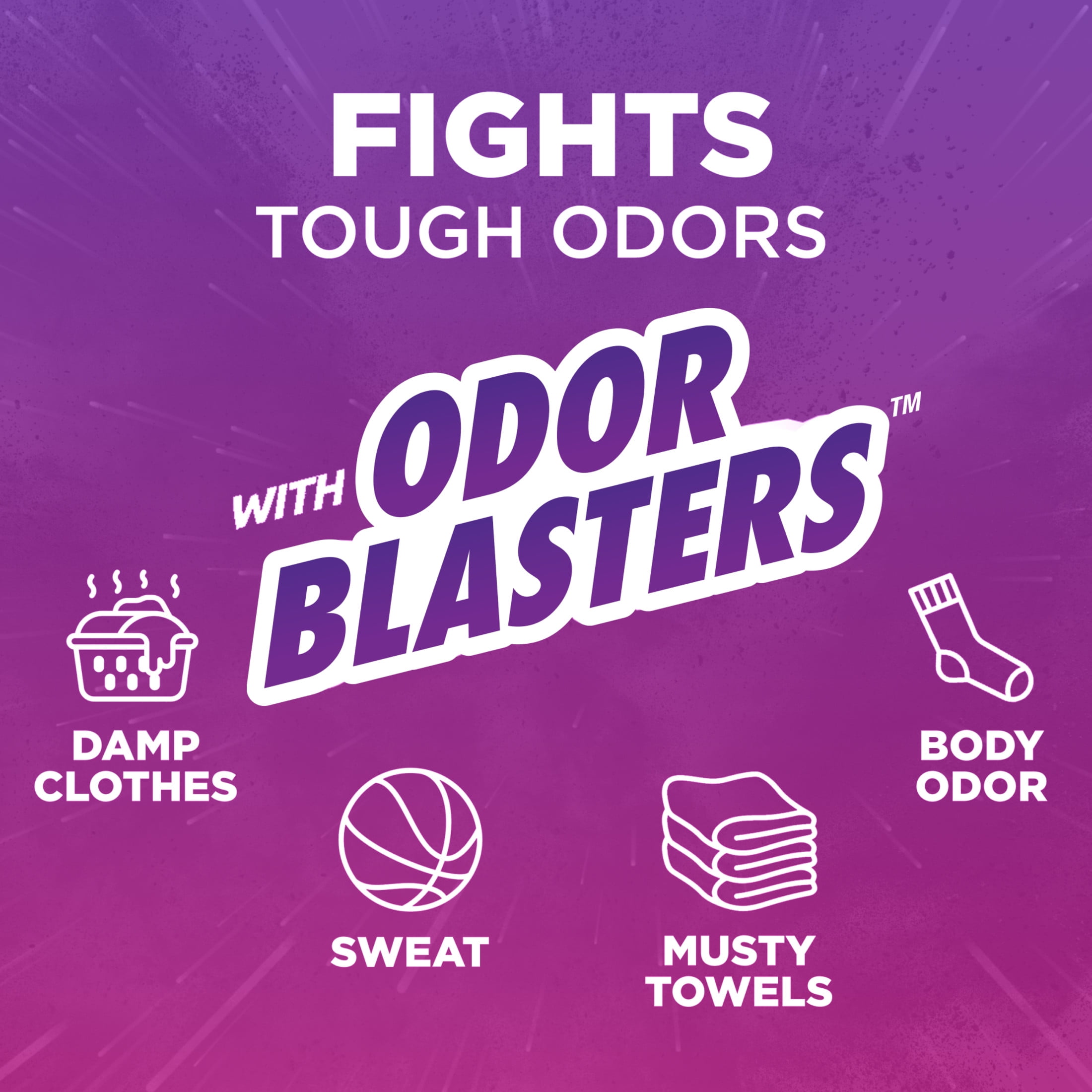 ARM & HAMMER Odor Blasters In-Wash Scent Booster, Laundry Fragrance Crystals (Fresh Burst, 45 oz) w8kob