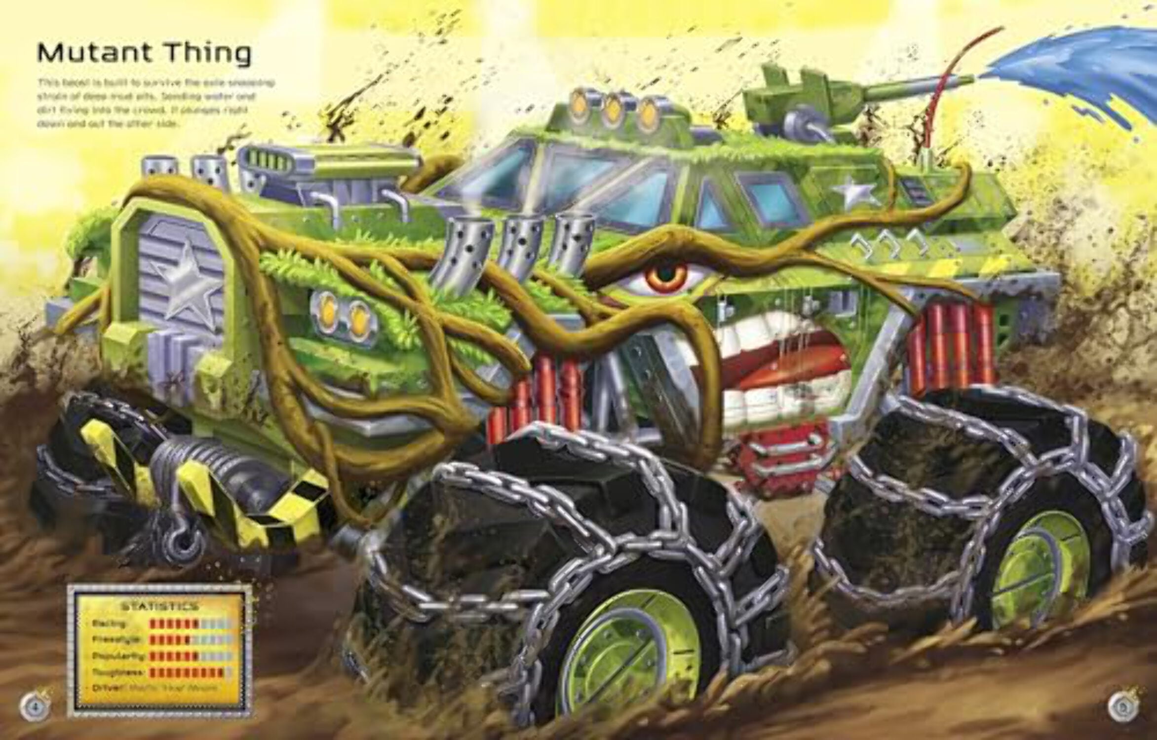 Simon Tudhope Build Your Own Monster Trucks Sticker Book (Book 6, Paperback, 44 Pages) 180t8