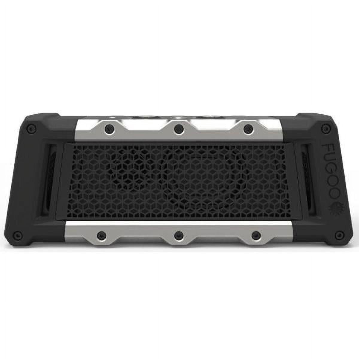 Fugoo TOUGH Portable Bluetooth Speaker Wireless Audio System (Black, 1 Unit) r246o