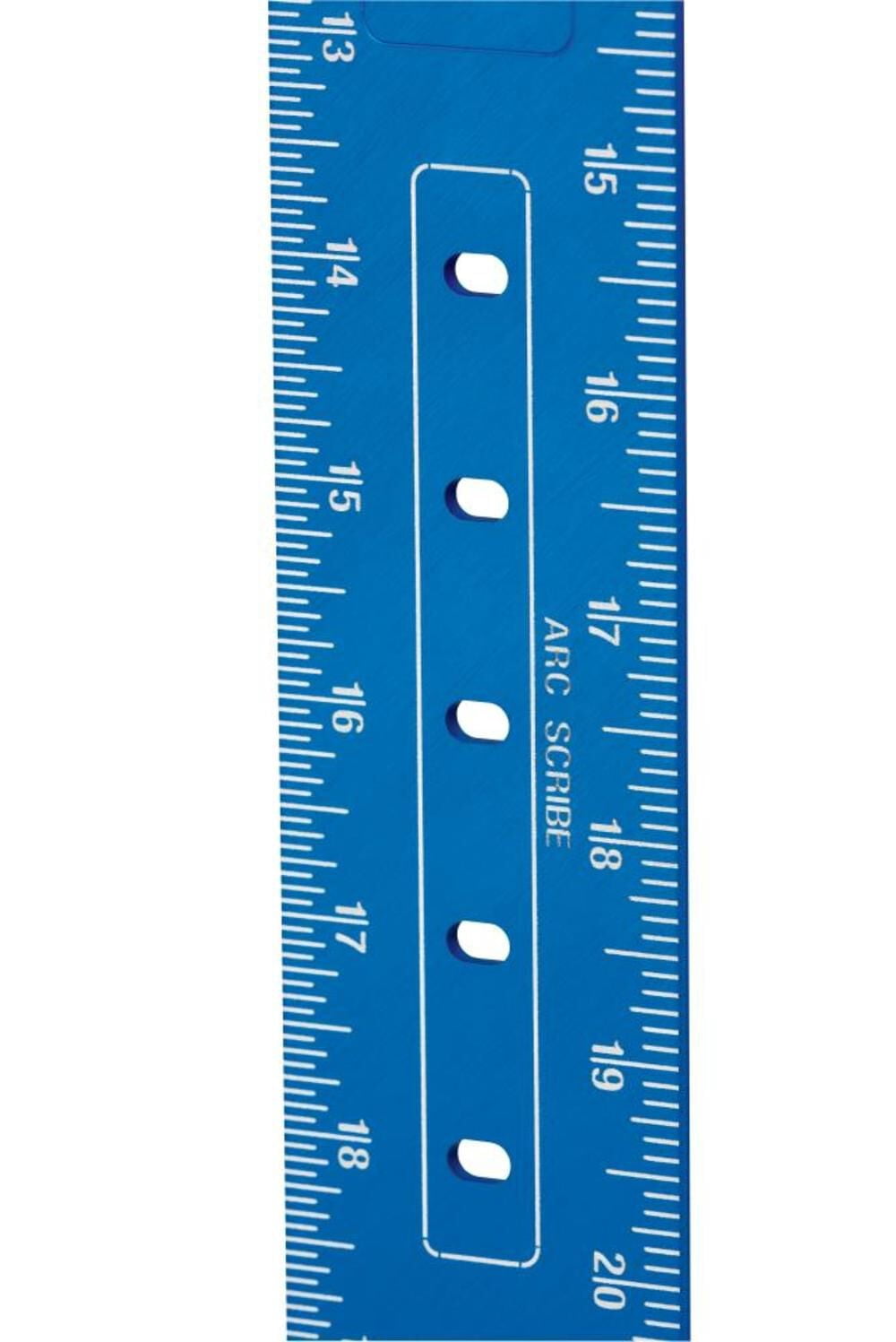 Milwaukee True Blue Laser Etched Framing Square (Blue, 16 in. x 24 in.) vwk7f