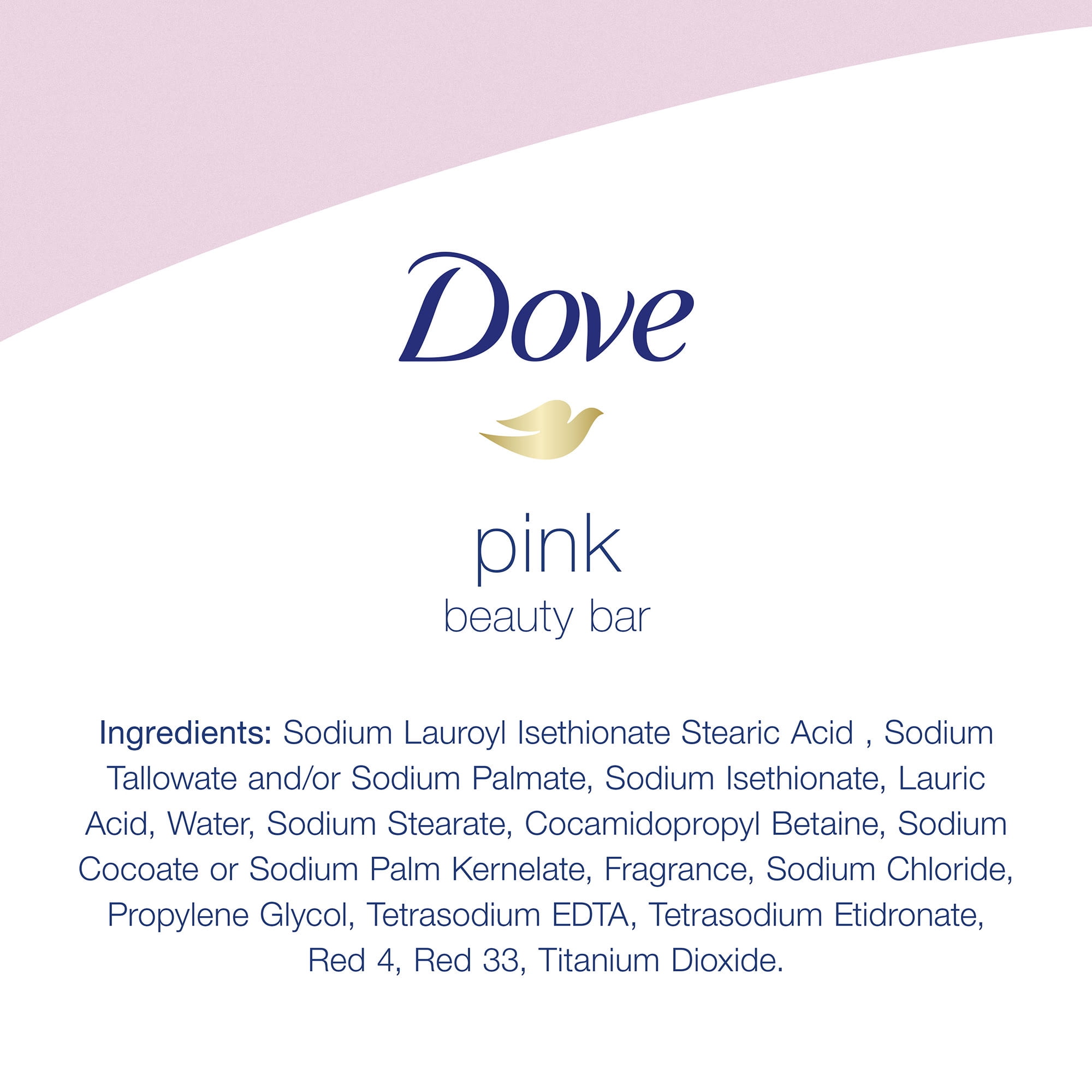 Dove Beauty Bar Pink Moisturizing Gentle Cleanser for Soft Smooth Skin (Pink, 10 Bars, 3.75 oz) 9bxr0