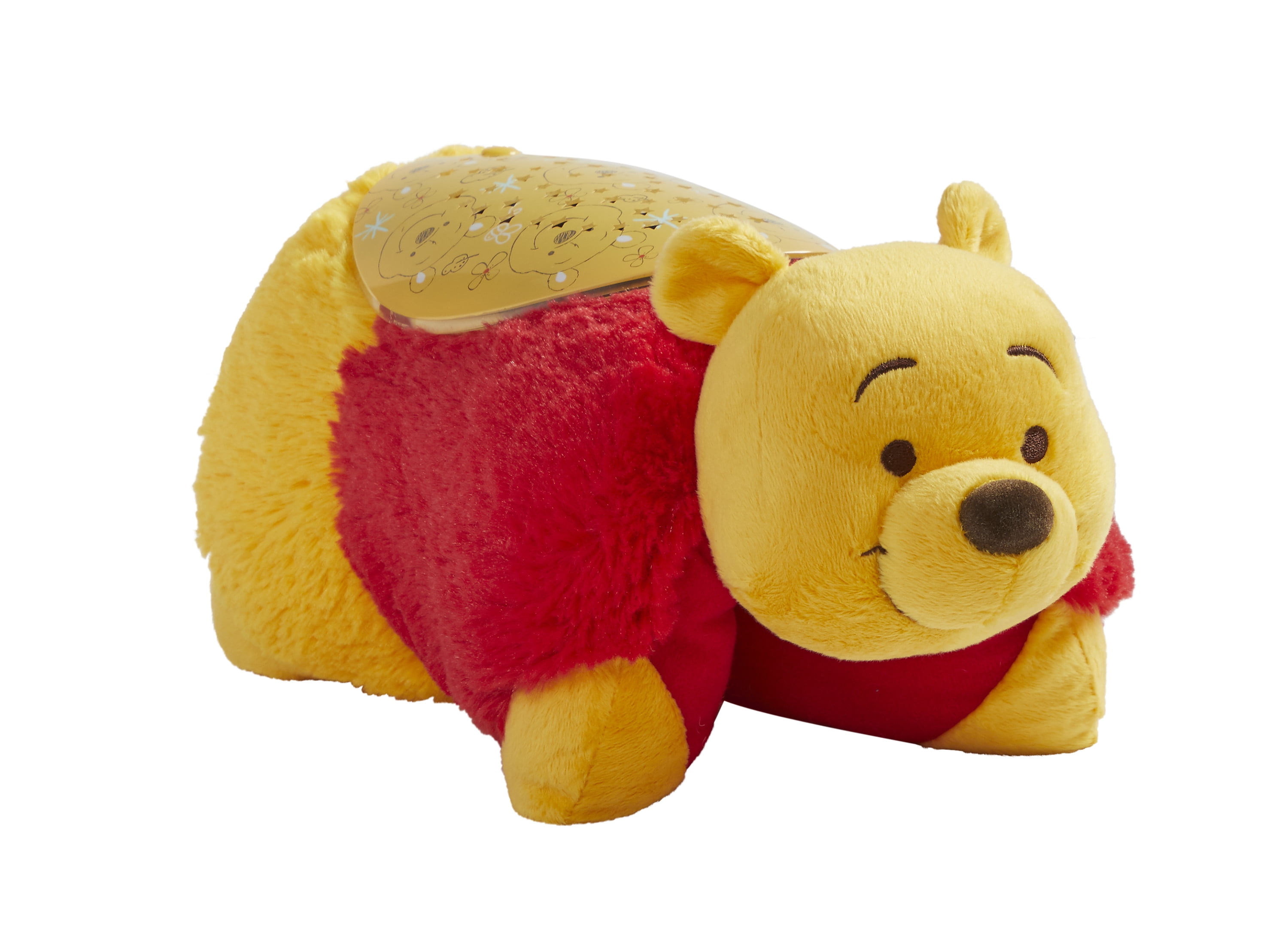 Pillow Pets Disney Winnie the Pooh Sleeptime Lite Stuffed Animal Plush Toy (Yellow, 16 in) lpli3