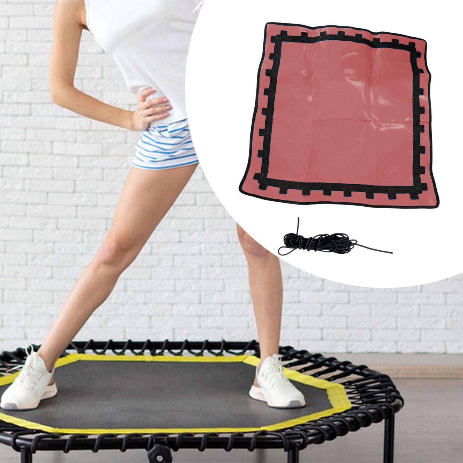 yotijay Trampoline Replacement Mat with Elastic Rope (Blue, 29.5 in x 29.5 in) uaoa0