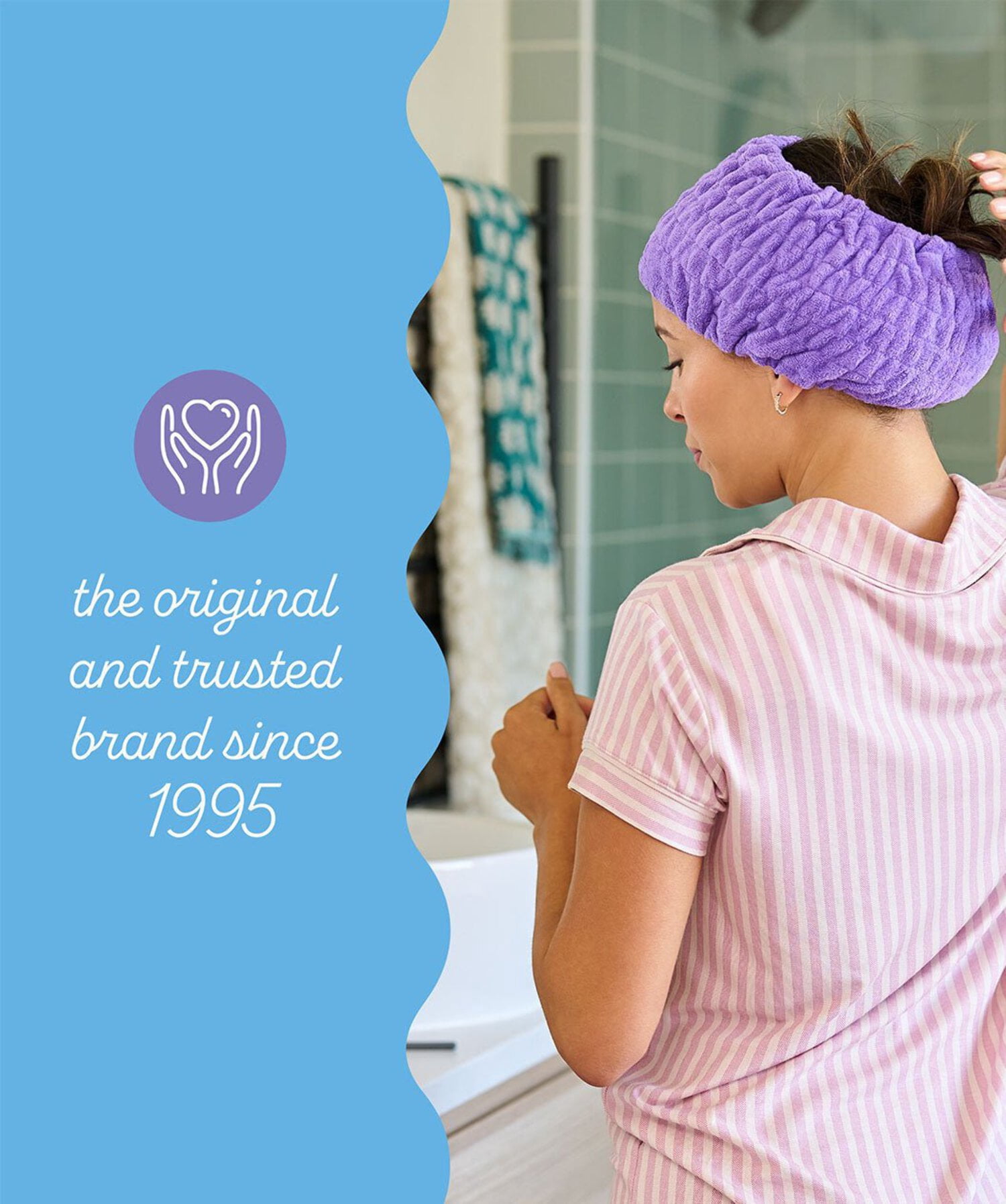 Turbie Twist Extra Wide Spa Headband for Makeup and Face Wash (Pink, 4 Pack) 8w9zt