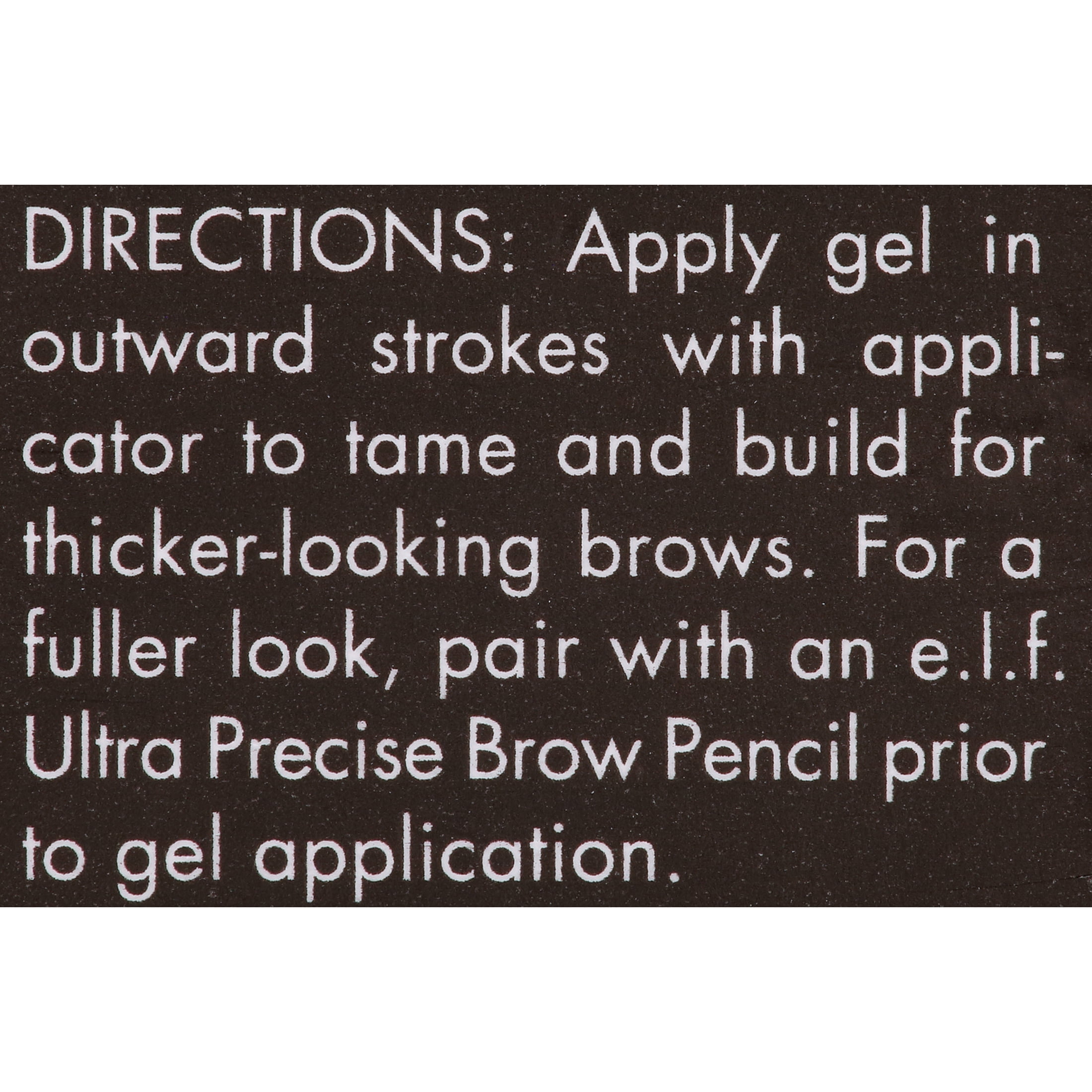 e.l.f. Cosmetics Wow Brow Gel, Volumizing Fiber-Infused Eyebrow Filler (Taupe, 0.12 oz) psxys