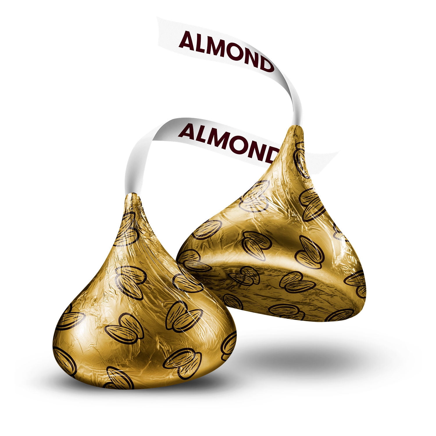 Hershey's Kisses Milk Chocolate with Almonds Candy (10 oz) 70c23