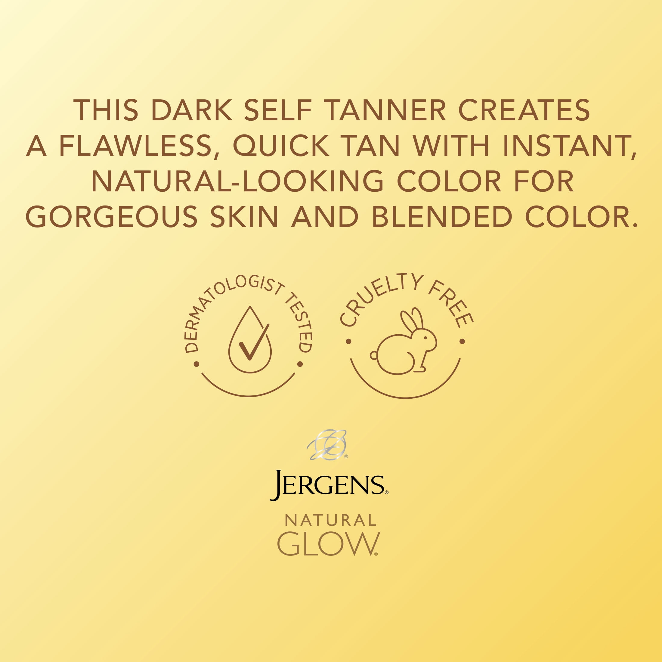 Jergens Natural Glow Instant Sun Sunless Tanning Mousse, Streak-Free Self Tanner for Deep Bronze Tan (Deep Bronze, 6 fl oz) kx51w