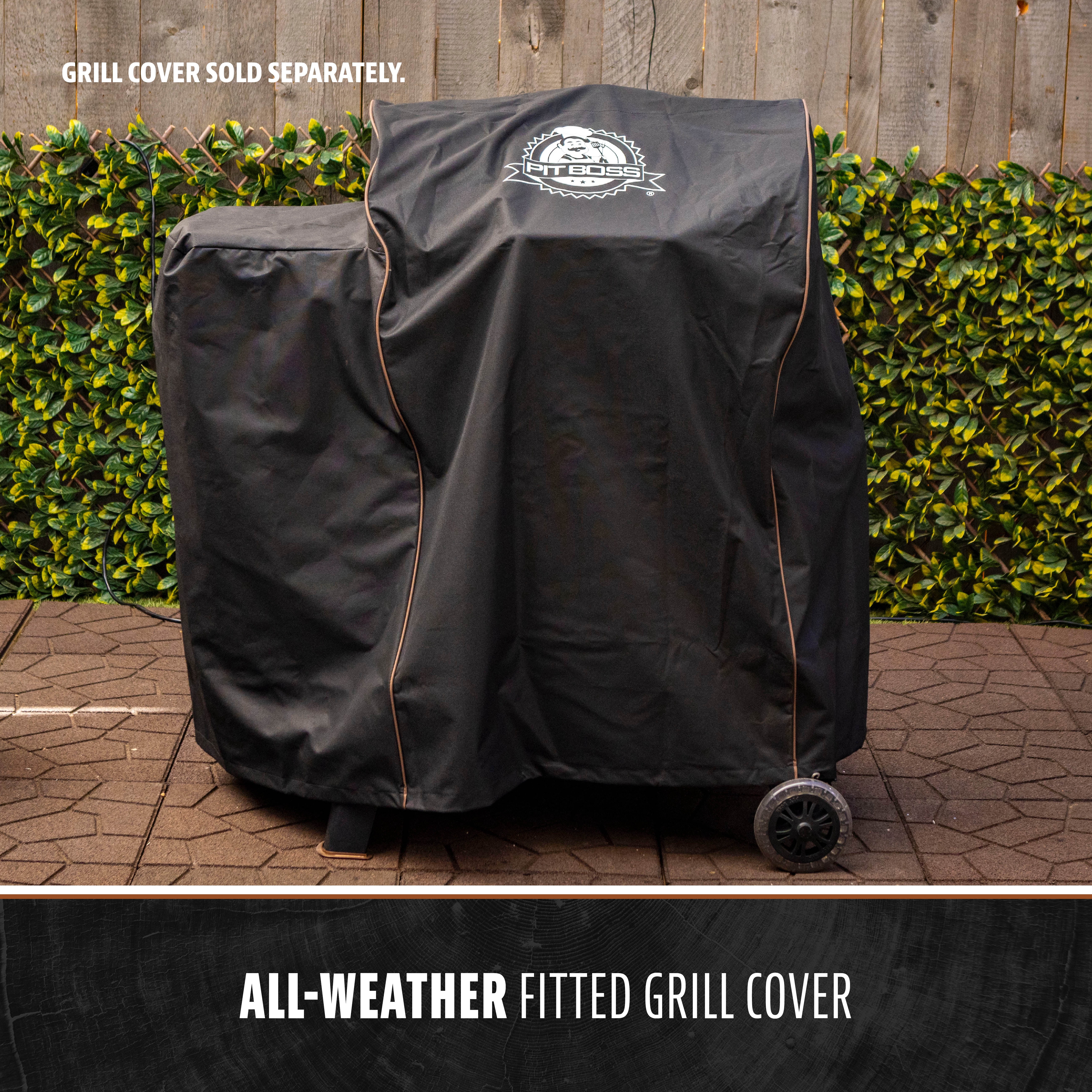 Pit Boss Onyx Series Wood Fired Pellet Grill and Smoker (Black, 746 sq in) xhgjr
