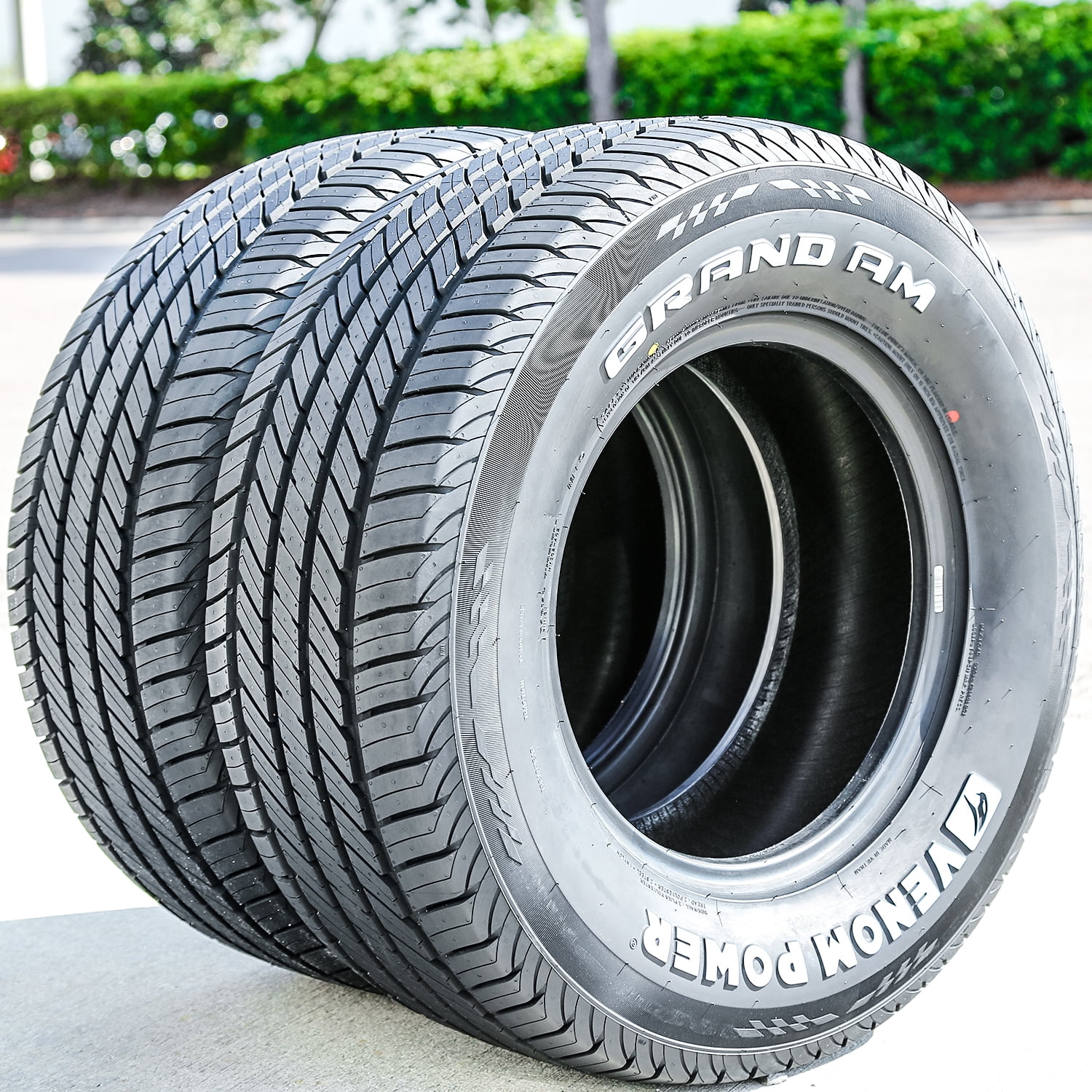 Venom Power Grand AM All Season Tire (255/70R15, XL Load Range) bzukt