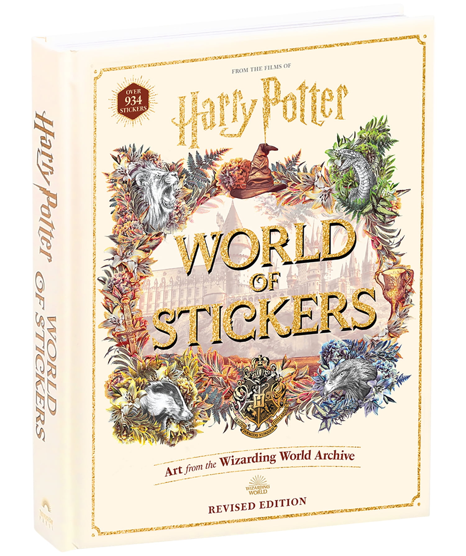 Thunder Bay Press Harry Potter World of Stickers (Hardcover, 1 Book) blt78