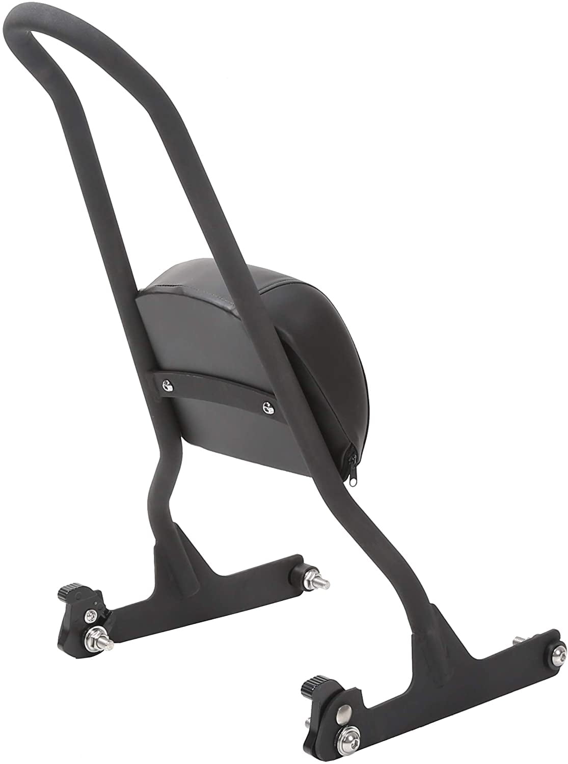 Kojem Detachable Passenger Backrest Sissy Bar for Harley Softail Fat Boy (Matte Black) s0s3p