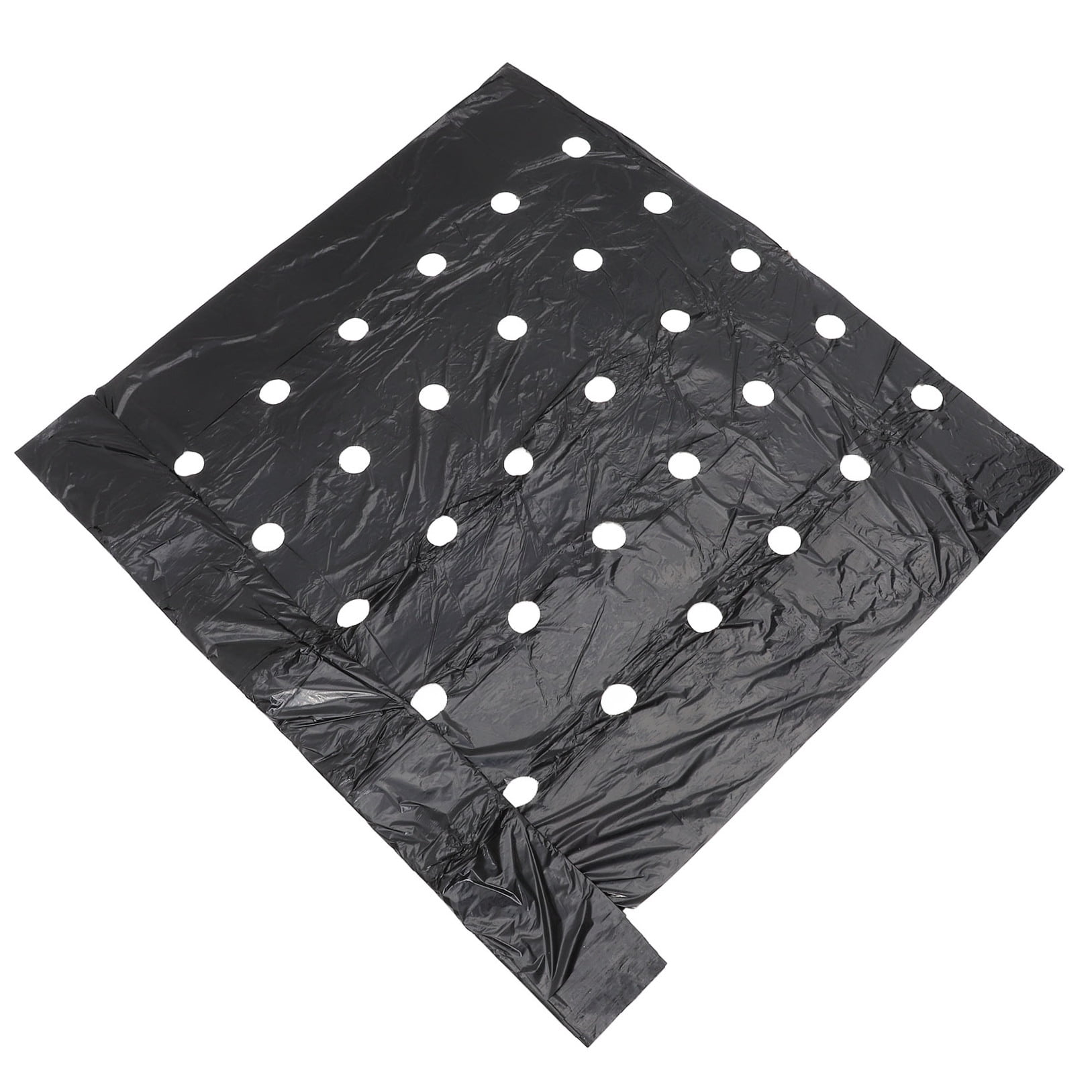 Milisten Perforated Agricultural Mulching Film for Garden Crops (Black, 1 Pack) pbu5z
