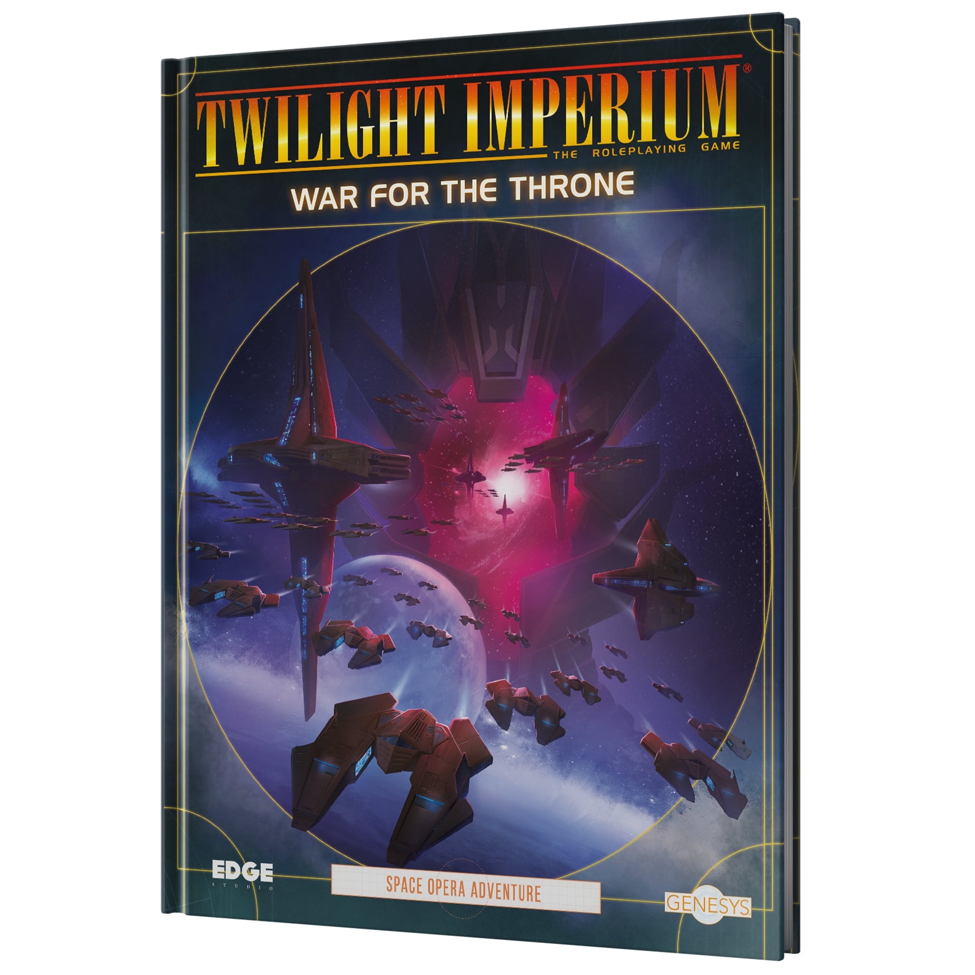 Asmodee Twilight Imperium War for the Throne Roleplaying Game Adventure Book (128 pages) mdli7