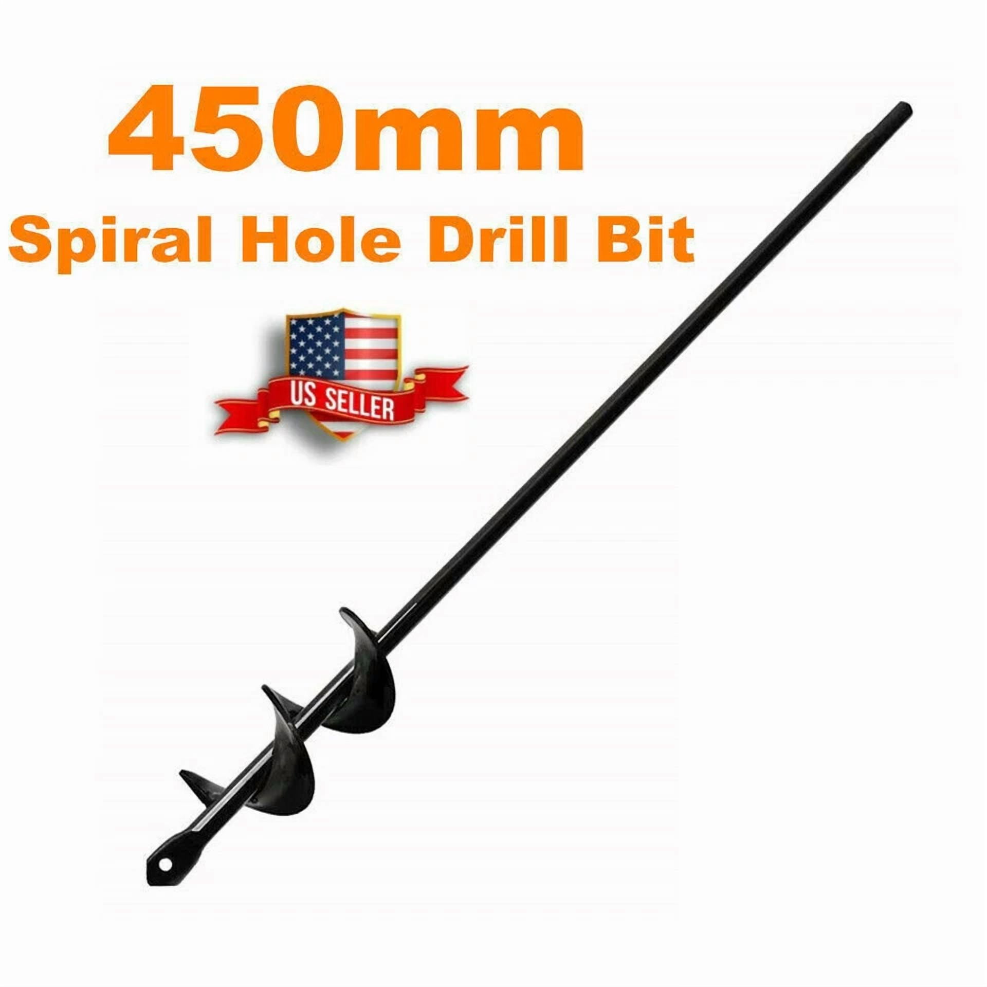 Purely Elizabeth Planting Auger Spiral Drill Bit for Garden Soil and Bulb Planting (18 in) 0qmtb