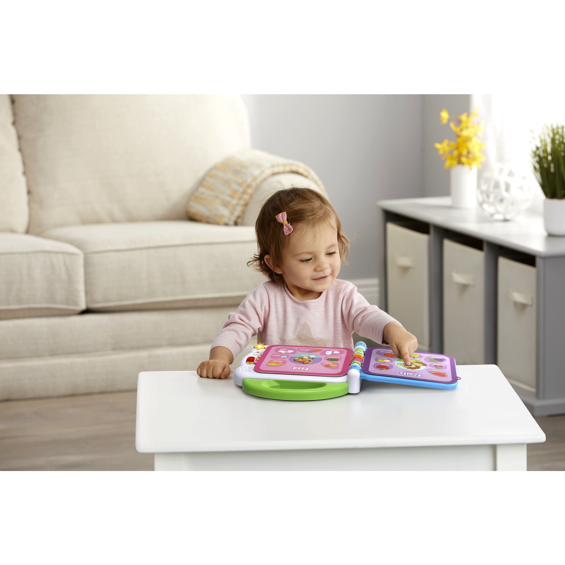 LeapFrog Learning Friends 100 Words Bilingual Electronic Book (English and Spanish, 1 Unit) q12mv
