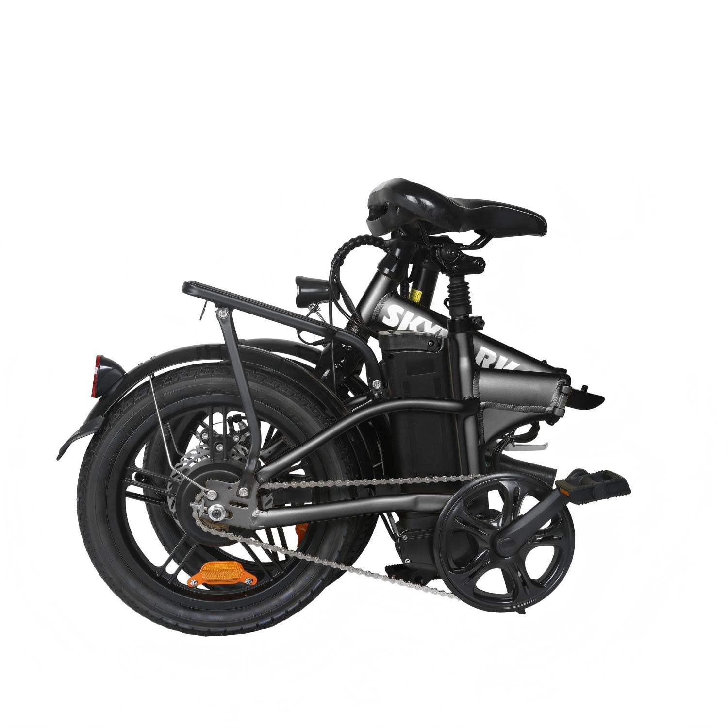 Adsafe Electric City Bike for Adults, 500W E-Commuter Bicycle with 48V 10AH Battery (White, 16 in) bodj5