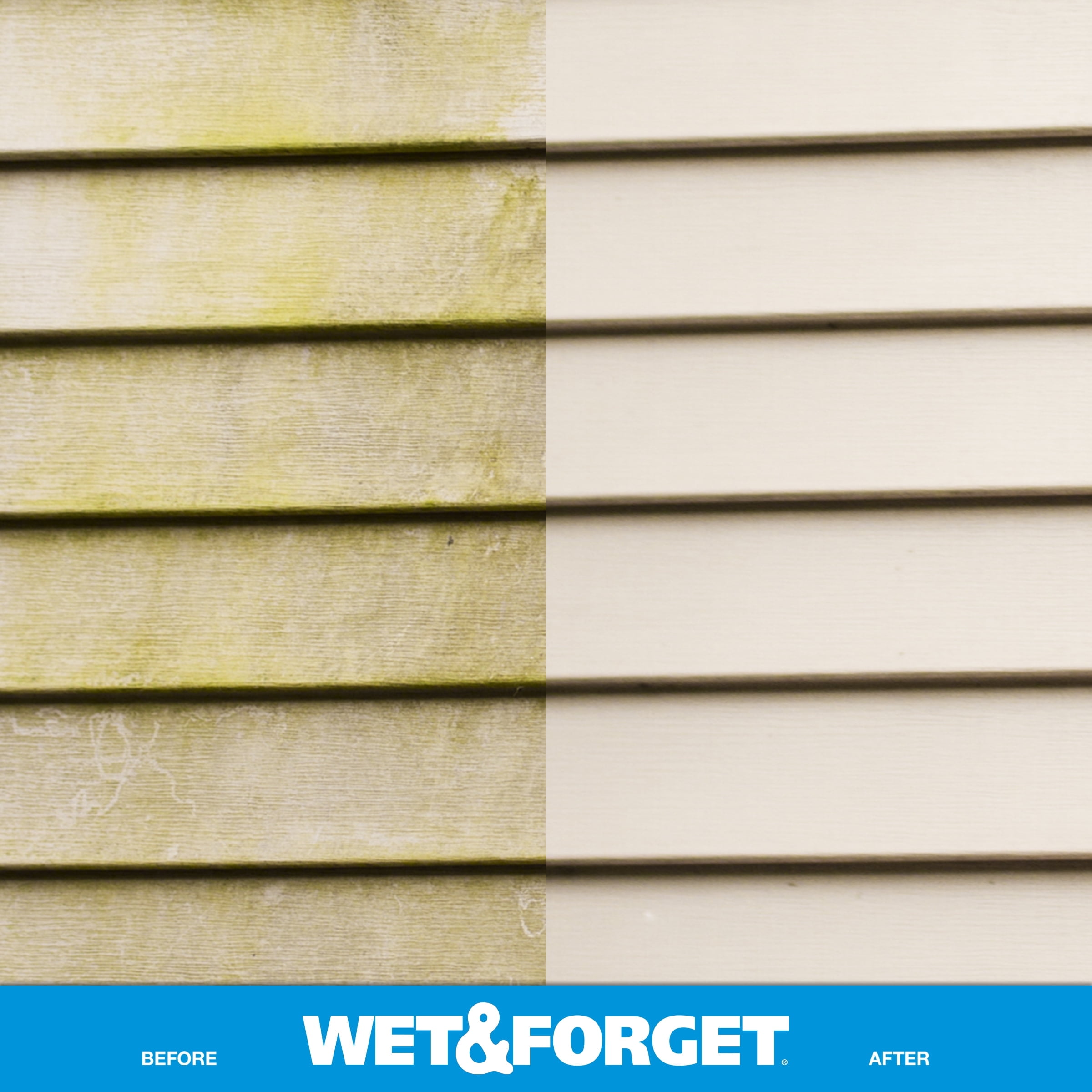 Wet & Forget Outdoor Moss, Mold, Mildew, and Algae Stain Remover Concentrate (128 oz) gb8ly