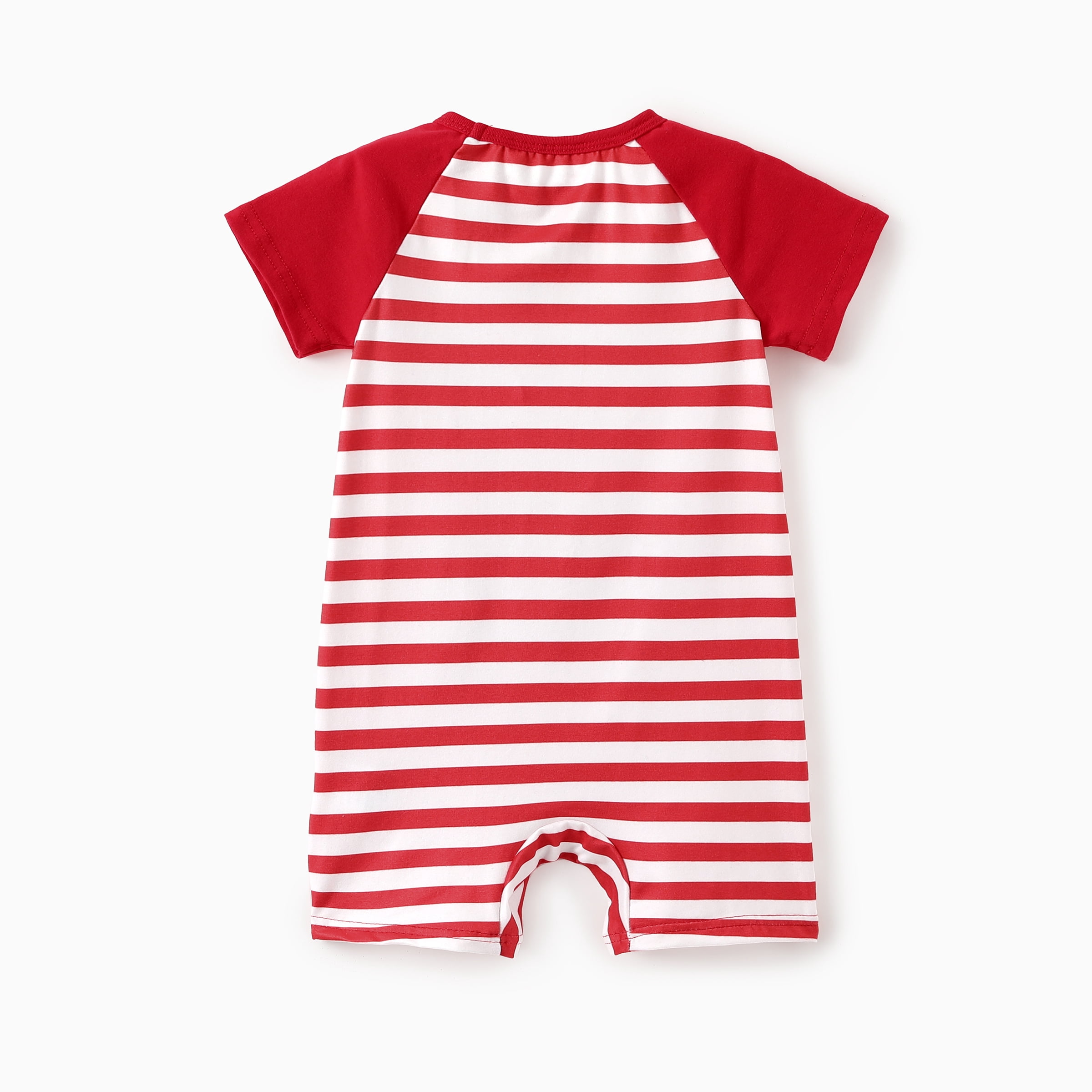 Disney Marvel Spider-Man Baby Boys Romper Short Sleeve Graphic Jumpsuit (Red/White, 3-6 Months) mut5r