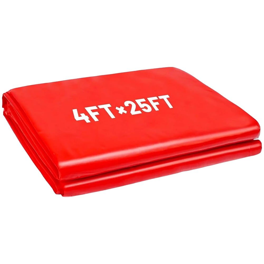 CaraMart Garden Plastic Mulch Roll for Faster Crop Growth (Red, 4 ft x 25 ft) sxh2w