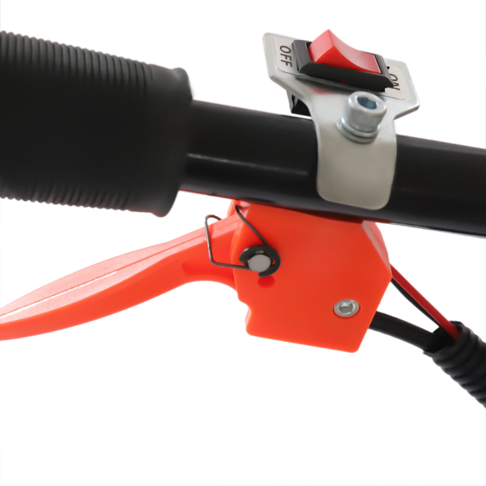 Generic 43CC 2-Stroke Gas Powered Garden Cultivator, Heavy-Duty Soil Tiller with Adjustable Wheels and Mud Flap (28.66 lb) qx6vk