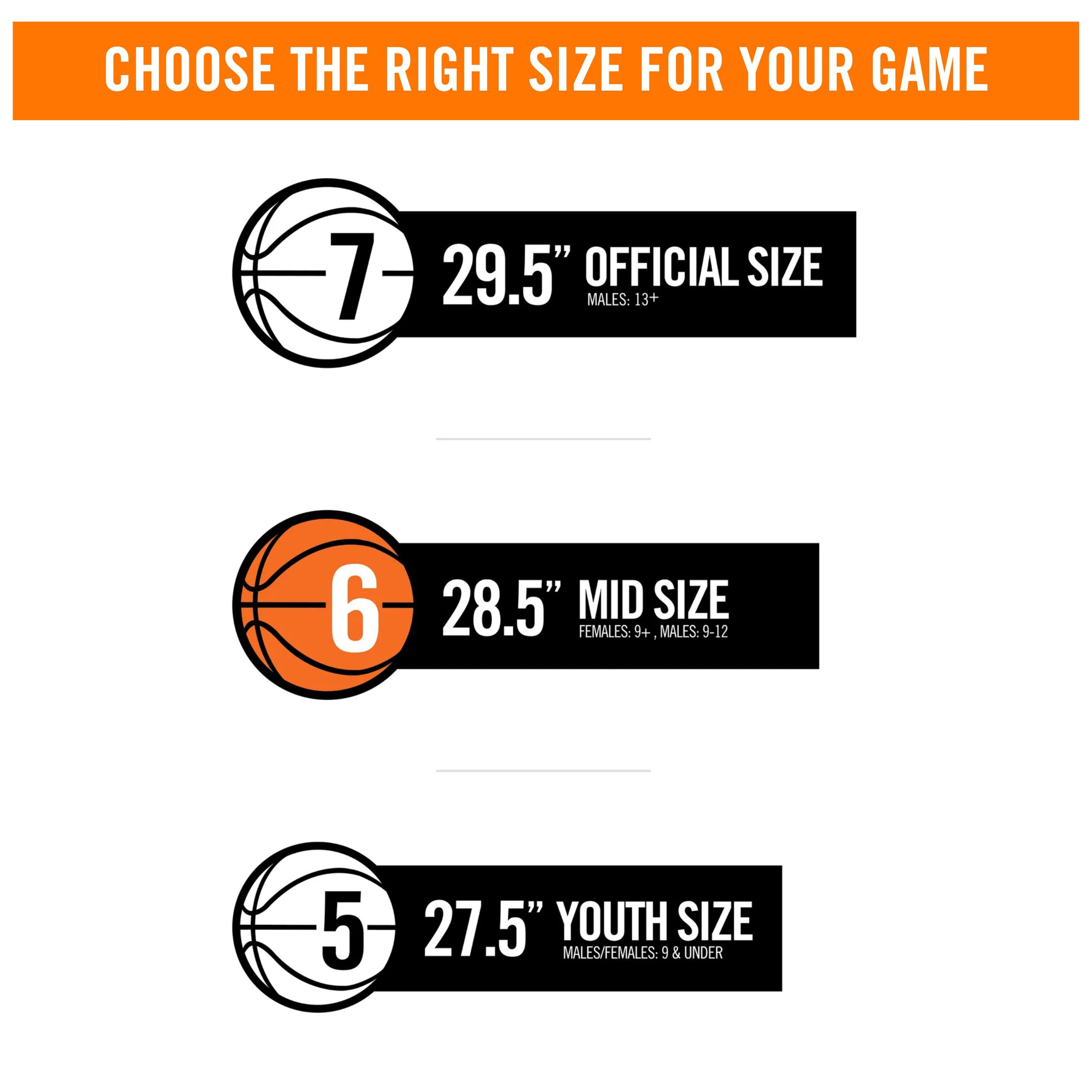 Spalding Varsity TF-150 Outdoor Basketball (Orange, 28.5 in) y2hvw
