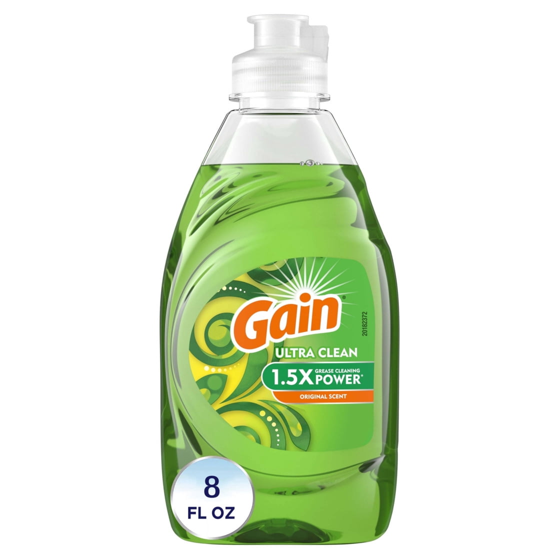 Gain Ultra Dishwashing Liquid Soap, Grease-Fighting Formula (Original Scent, 8 fl oz) rxexr