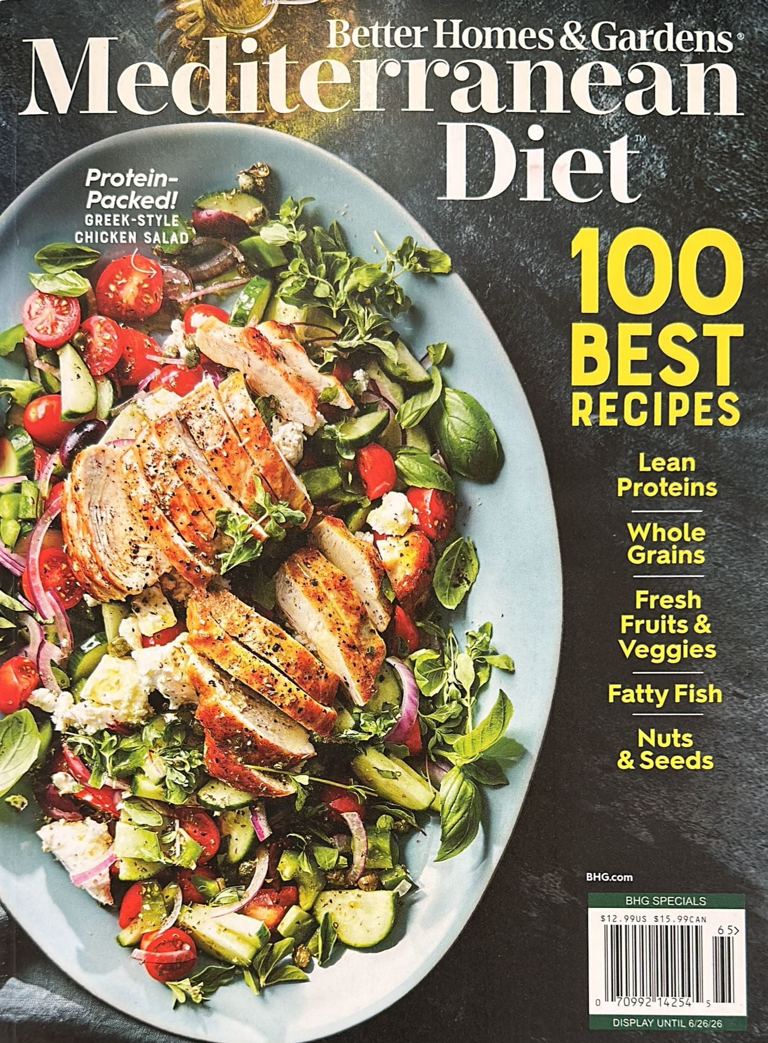 Magazine Cafe Better Homes & Gardens Mediterranean Diet Magazine Issue 65 (1 Count) 96gi3