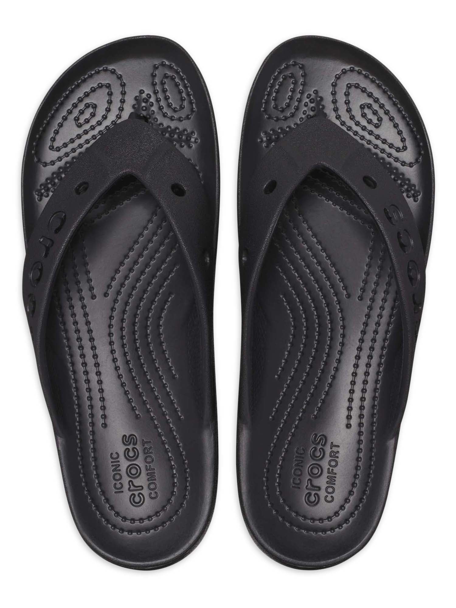 Crocs Women's Baya Platform Flip Flop Sandals (Black, 8 US) 6e2rf - Image 5