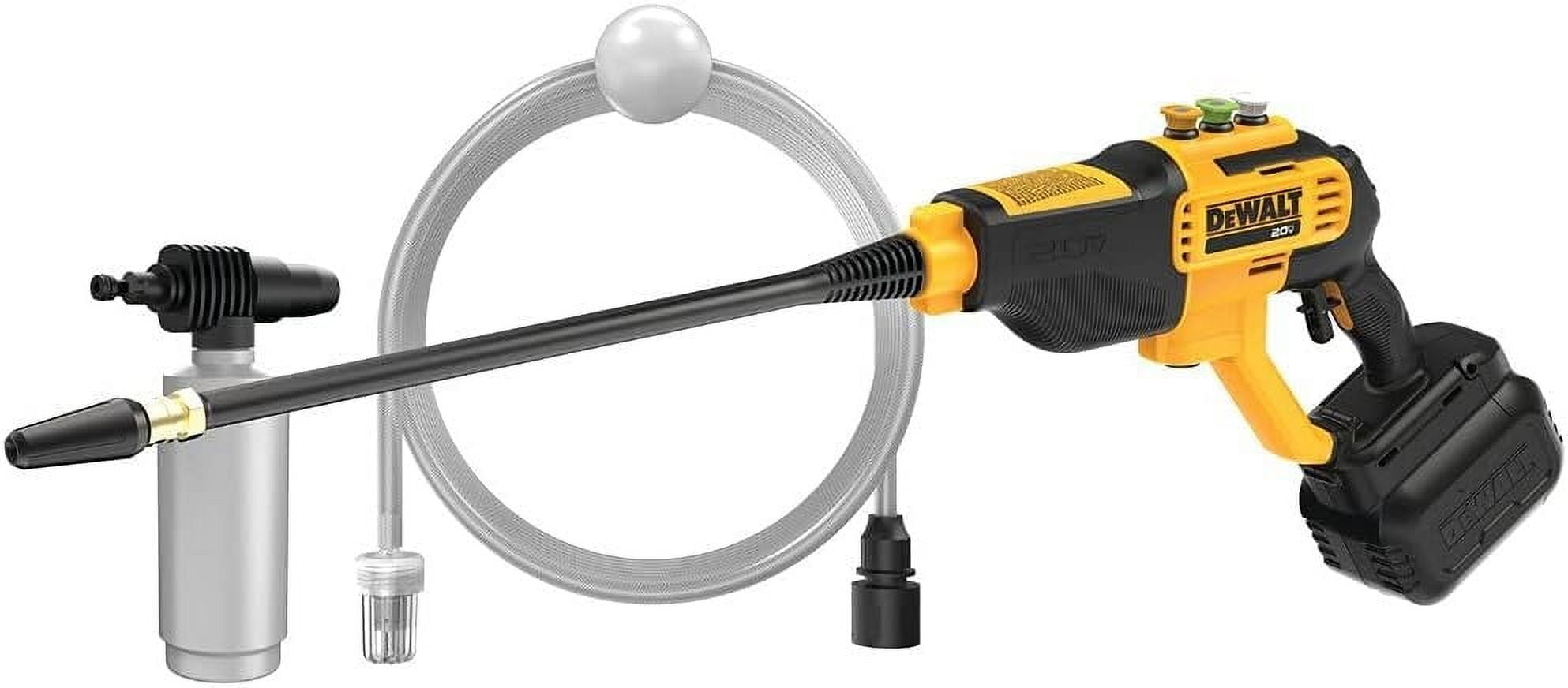 DEWALT 20V MAX Cordless Pressure Washer, 550 PSI, 1.0 GPM, Battery and Charger Included o66pw