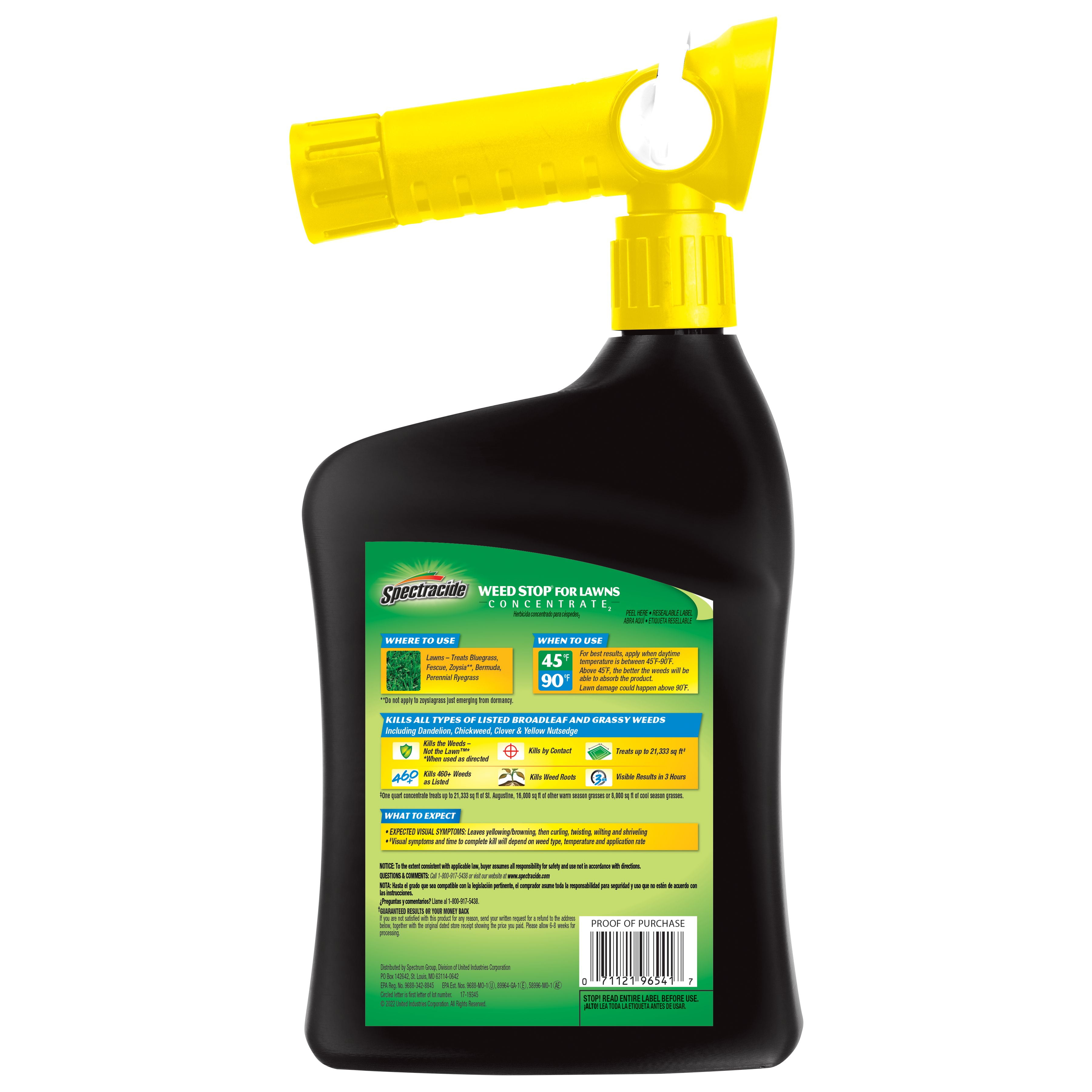 Spectracide Weed Stop for Lawns Ready-to-Spray Concentrate (32 oz) 7la8u