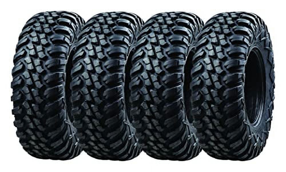 Tusk Terrabite UTV ATV Radial Tires (Set of 4, 30x10-14) 85miv