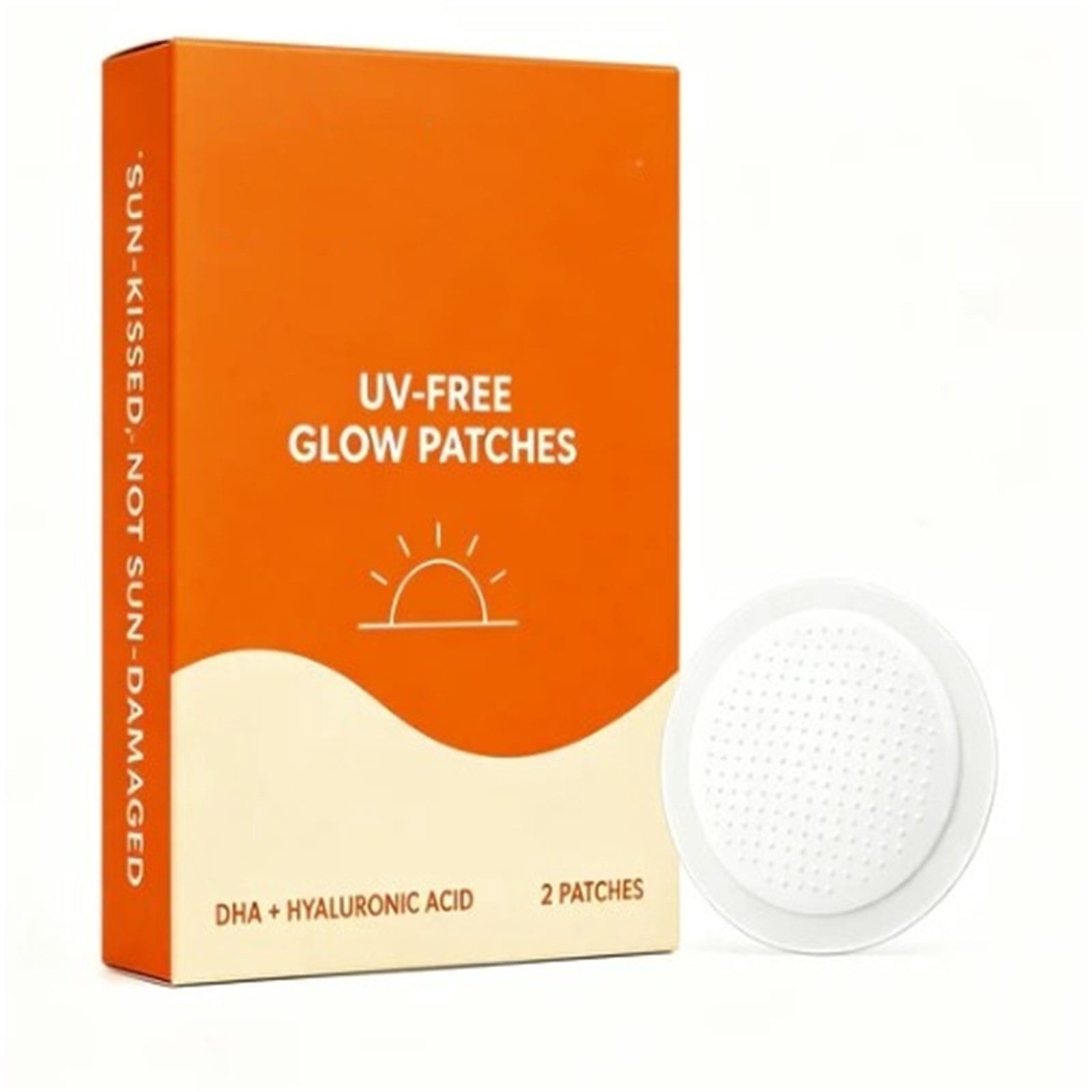 XMMSWDLA Sunless Tanning Patch, Self-Tanning Body Sticker for Natural Glow (2 Pack) t3ctb