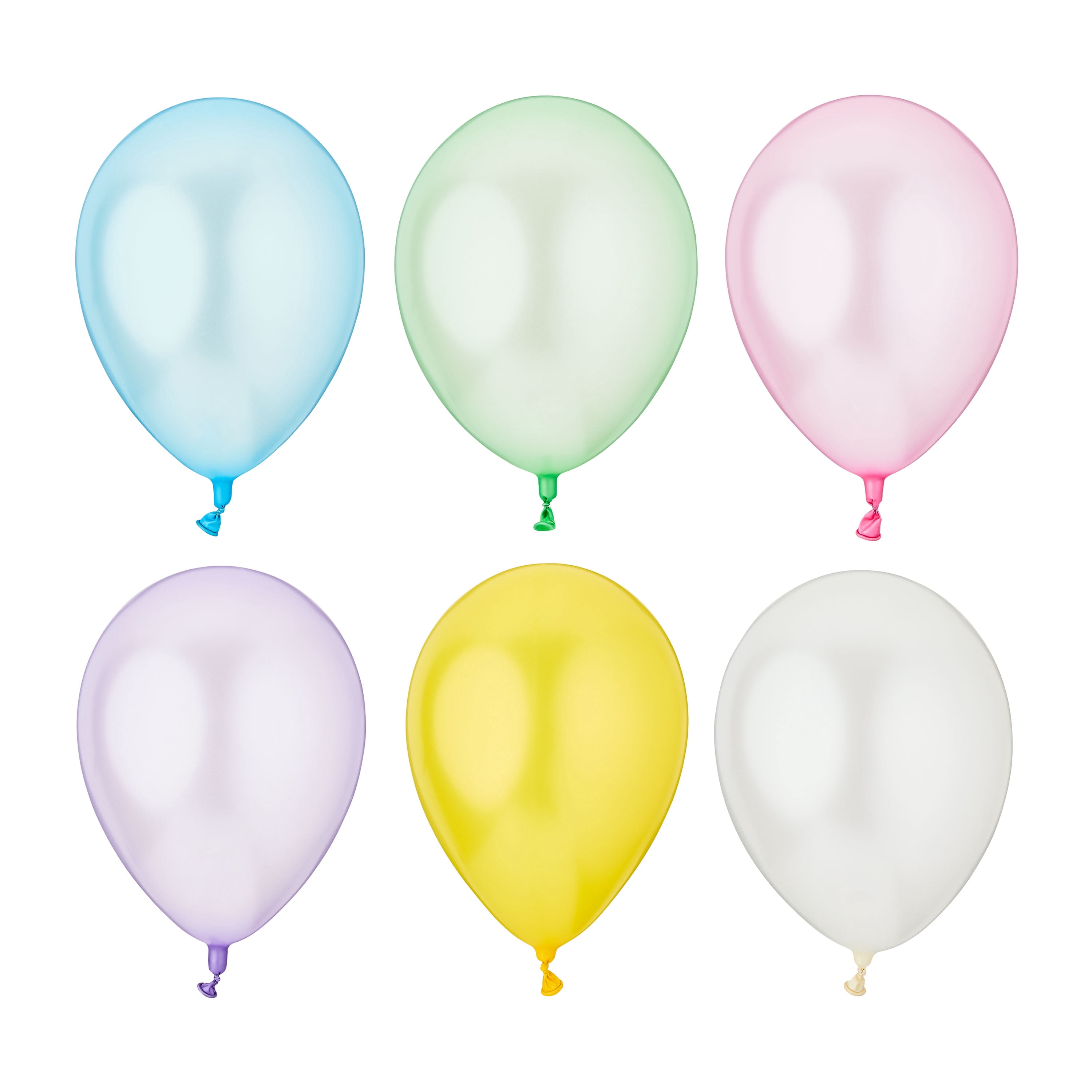 Way To Celebrate Pearl Mix Latex Balloons for Party Decorations (Multi-Color, 72 Pack, 12 in) d0yrq