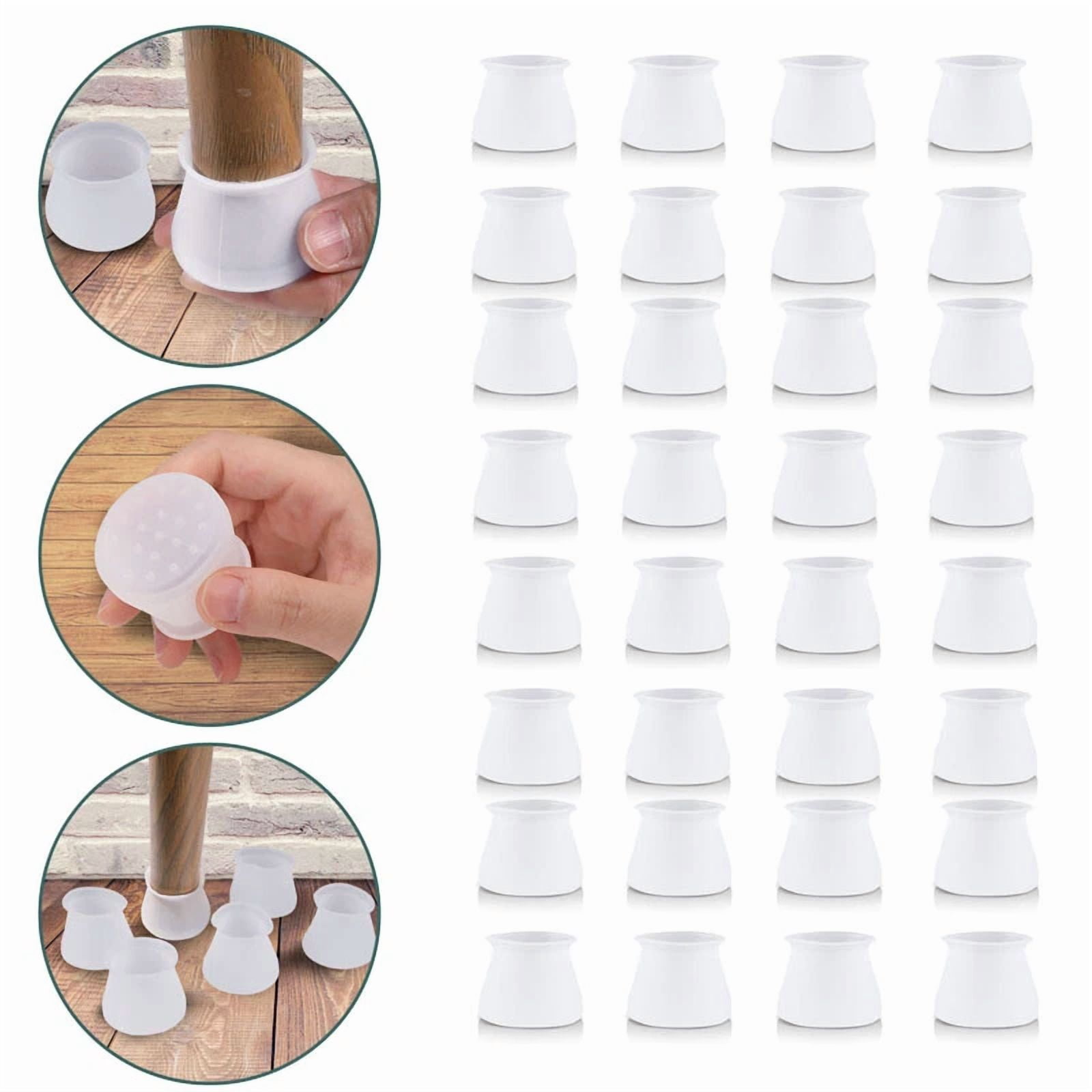 KLYNE Chair Leg Protectors Anti-Slip Furniture Pads for Bar Stools and Tables (32 Pcs) 7lzut